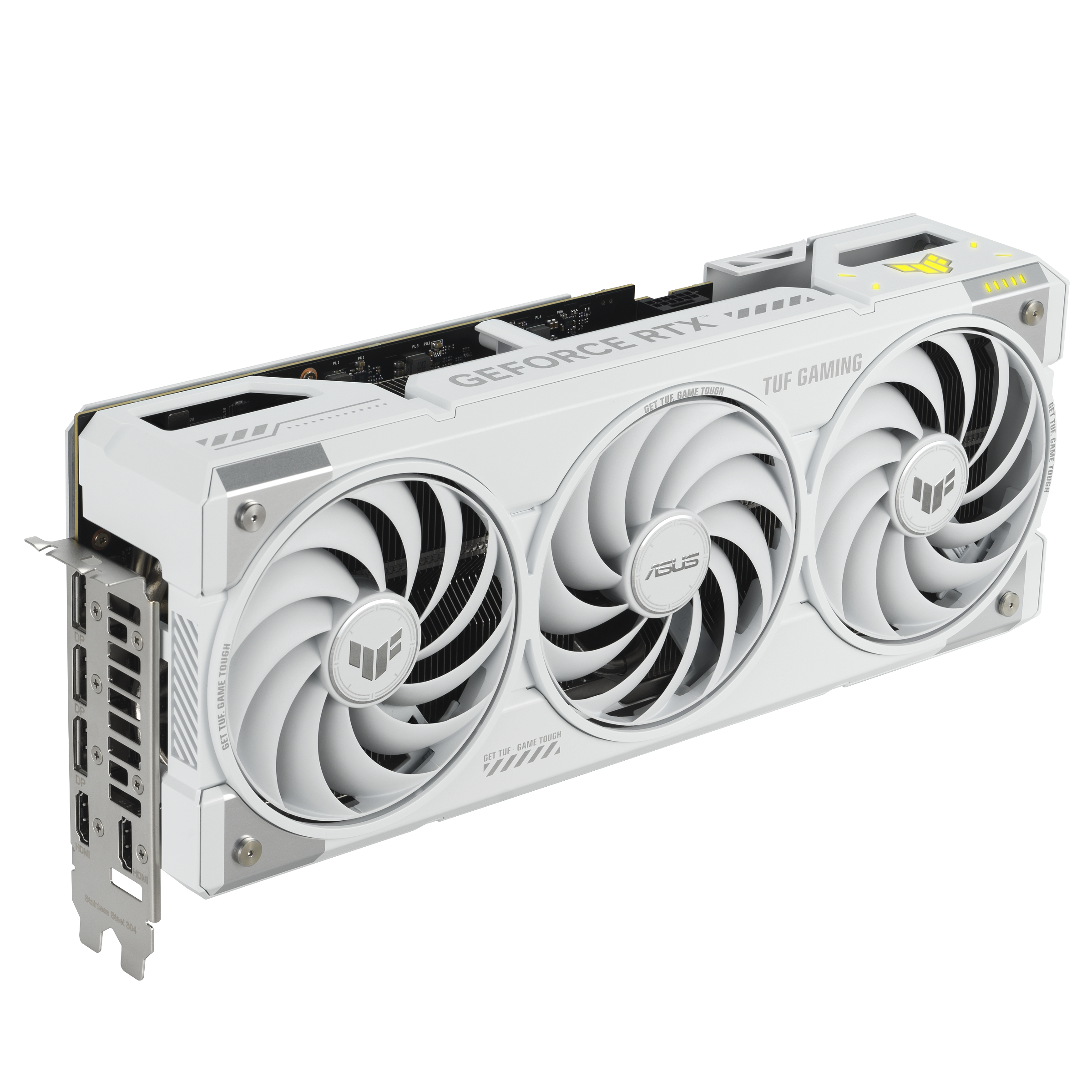 ASUS TUF GAMING RTX5070TI OC 16GB GDDR7 WHITE thumbnail 3