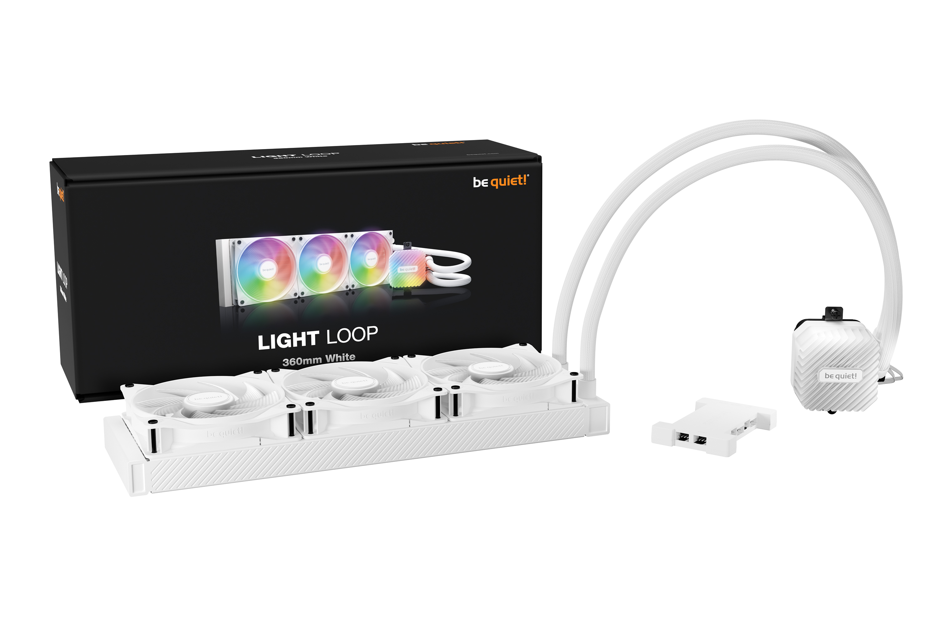 BE QUIET! LIGHT LOOP 360MM WHITE (BW023) thumbnail 6