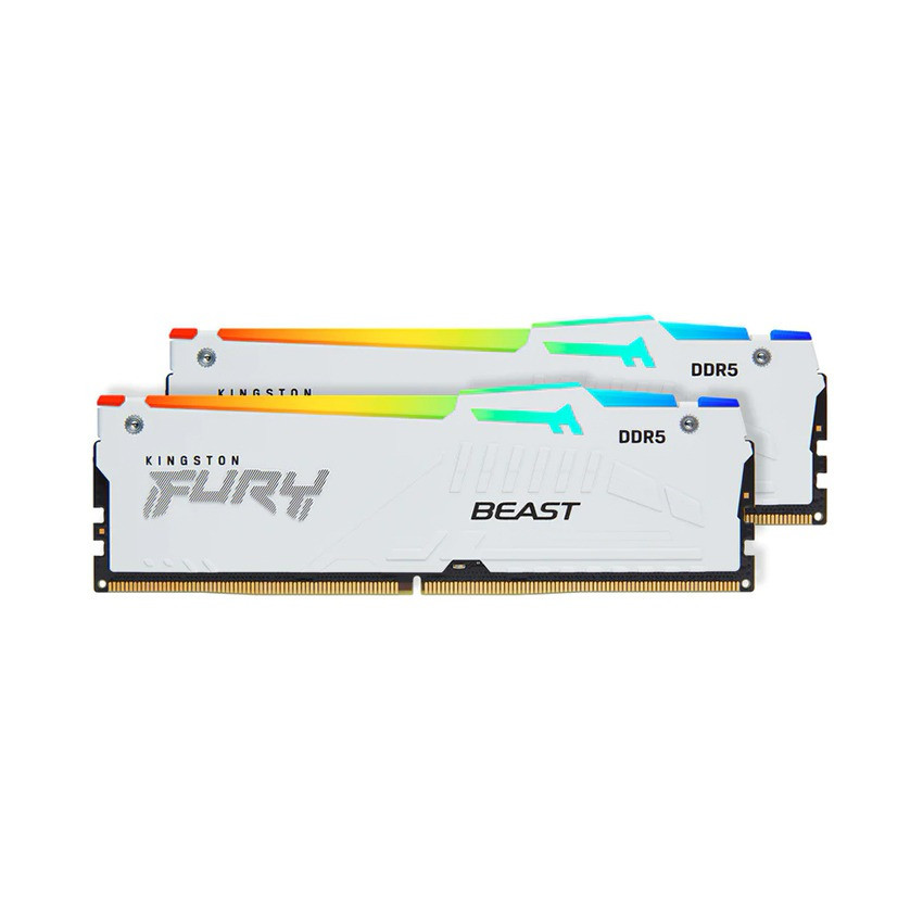 KINGSTON FURY BEAST WHITE EXPO 64G(32G*2) DDR5 6000MT/S thumbnail 3