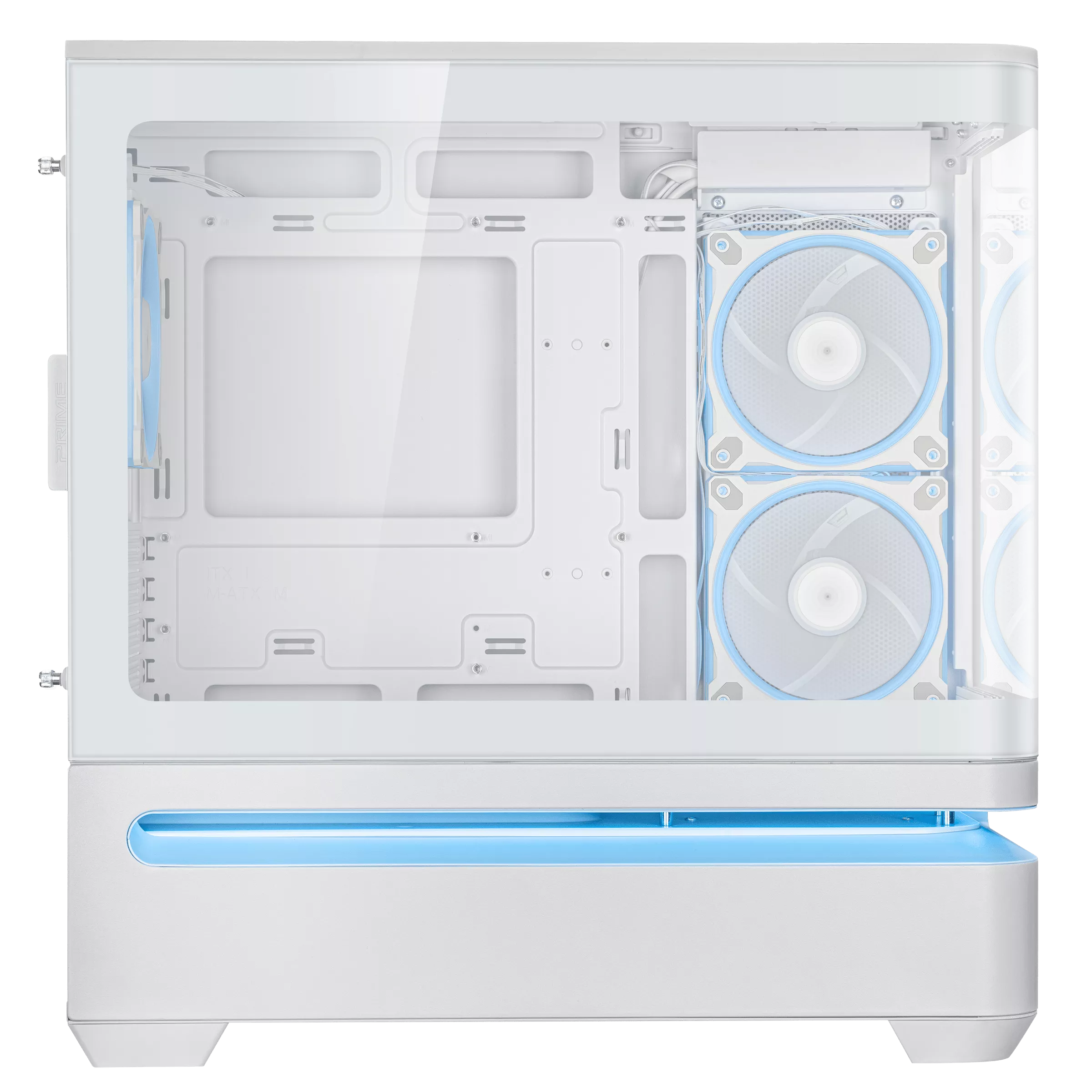 ASUS PRIME AP202 TG ARGB MATX CASE WHITE thumbnail 7