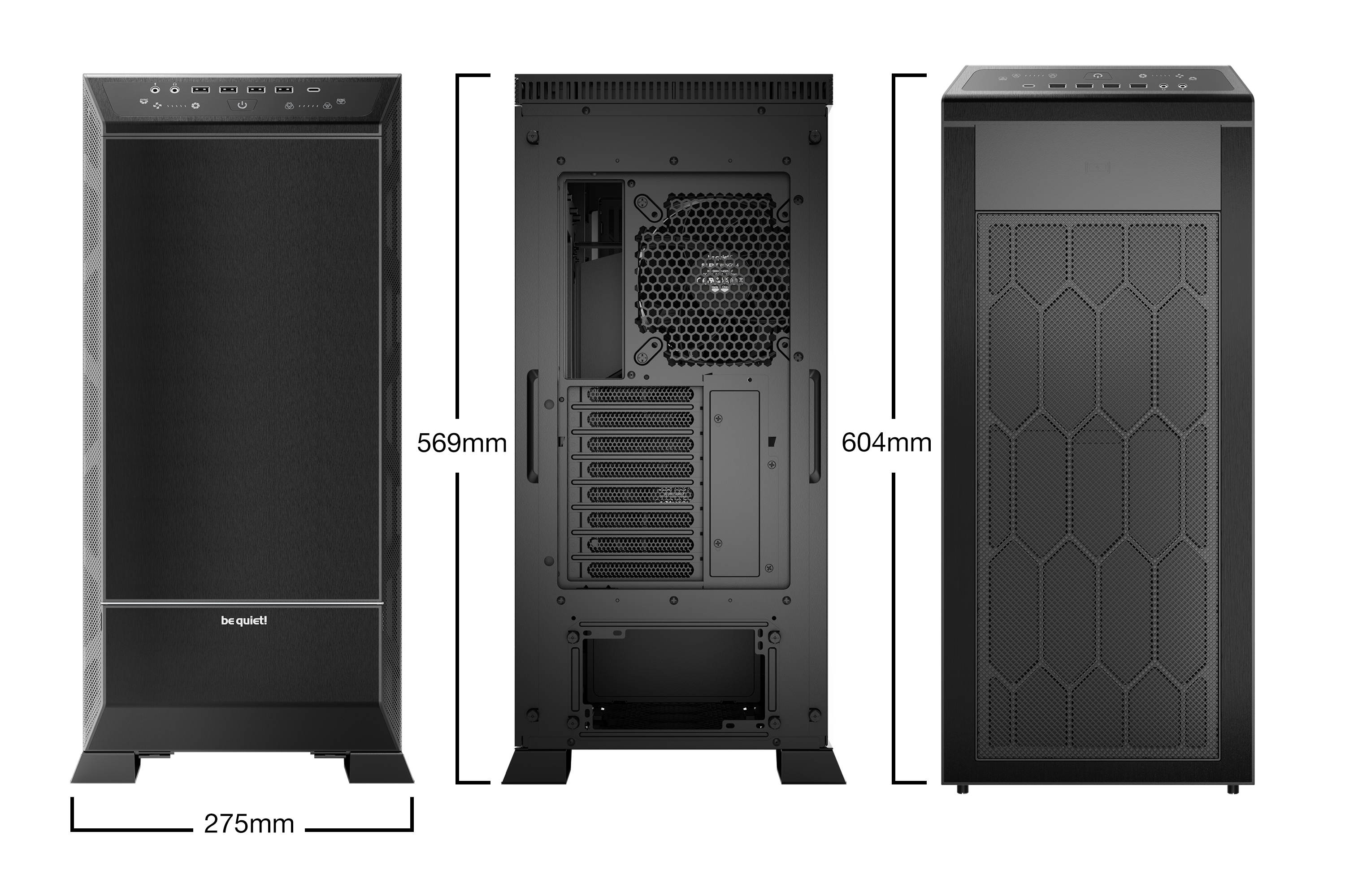 BE QUIET! DARK BASE PRO 901 BLACK (BGW50) thumbnail 3