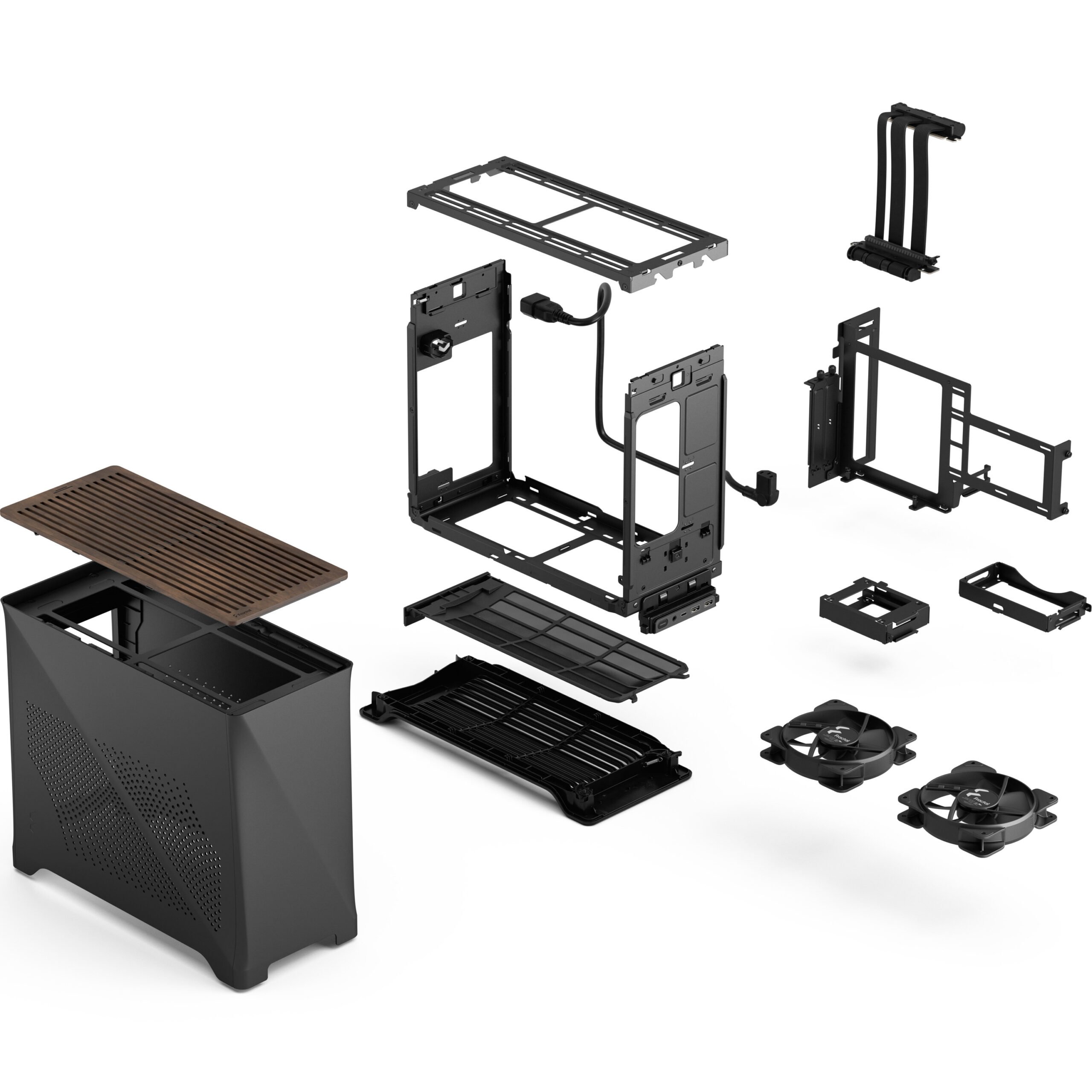 FRACTAL DESIGN ERA 2 CHARCOAL GRAY thumbnail 10