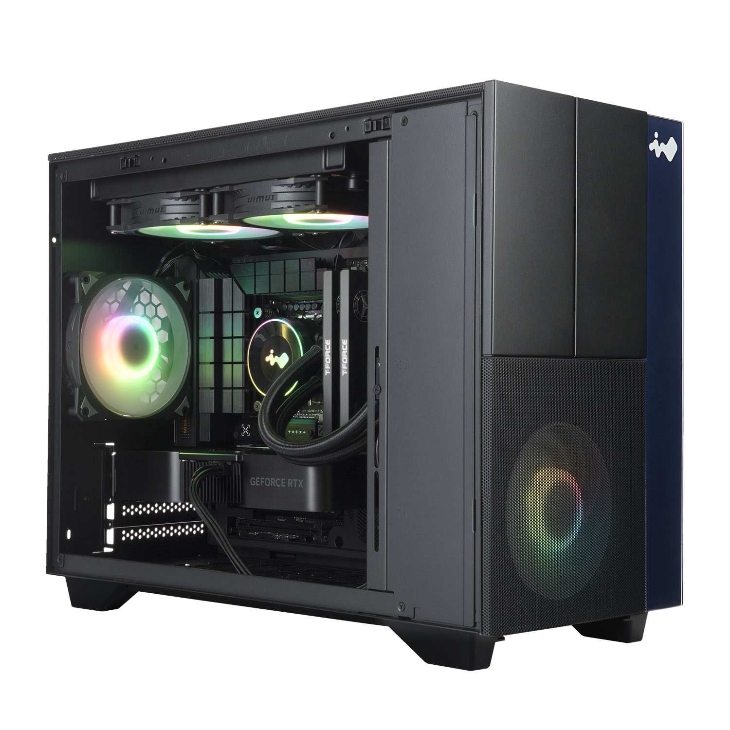 IN WIN F3 MICRO ATX CASE BLACK thumbnail 6