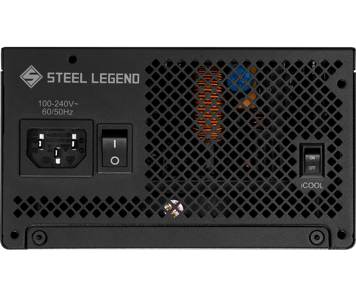 ASROCK STEEL LEGEND 850W GOLD ATX 3.1 PSU BLACK thumbnail 3