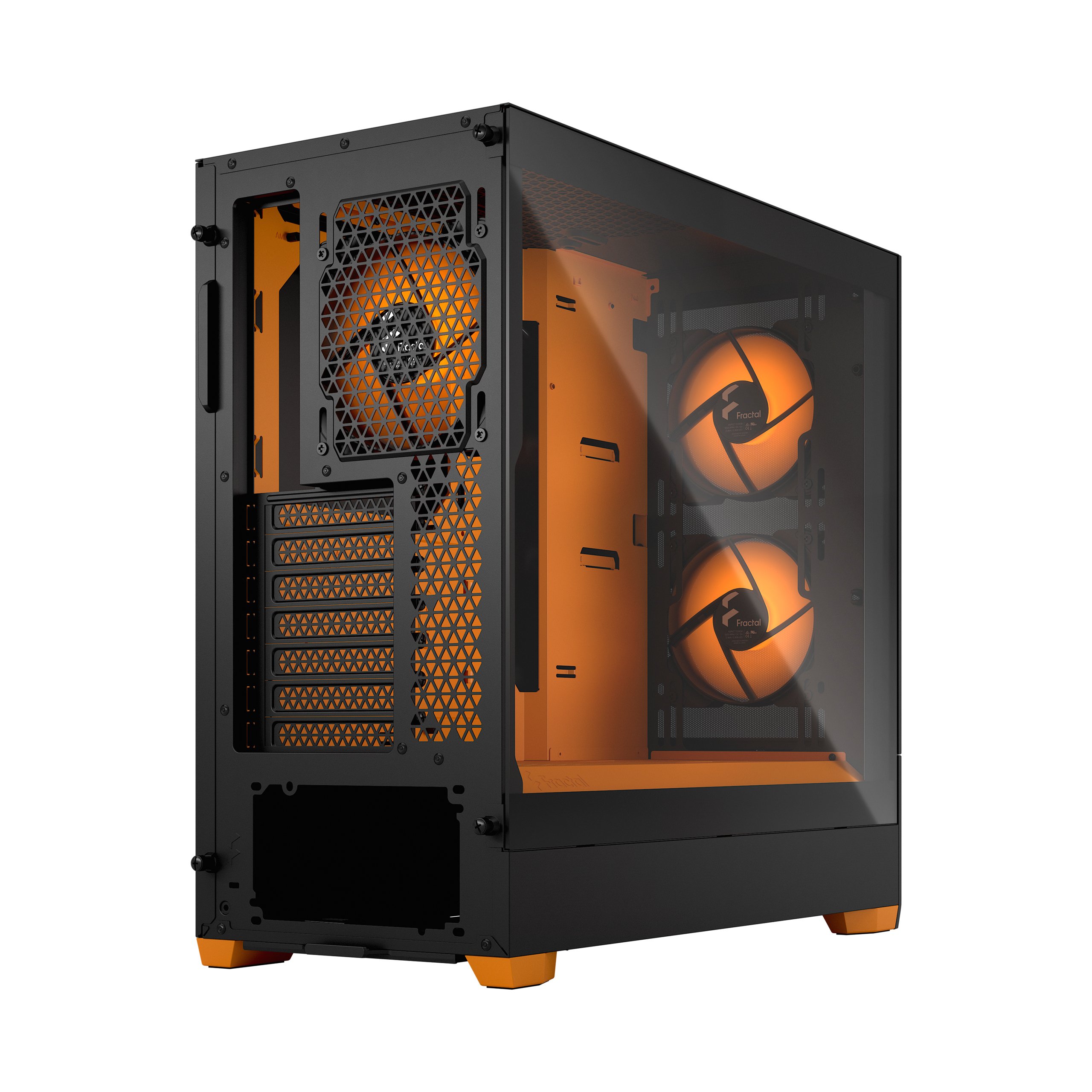 FRACTAL DESIGN POP AIR RGB ORANGE CORE TG CLEAR TINT thumbnail 9