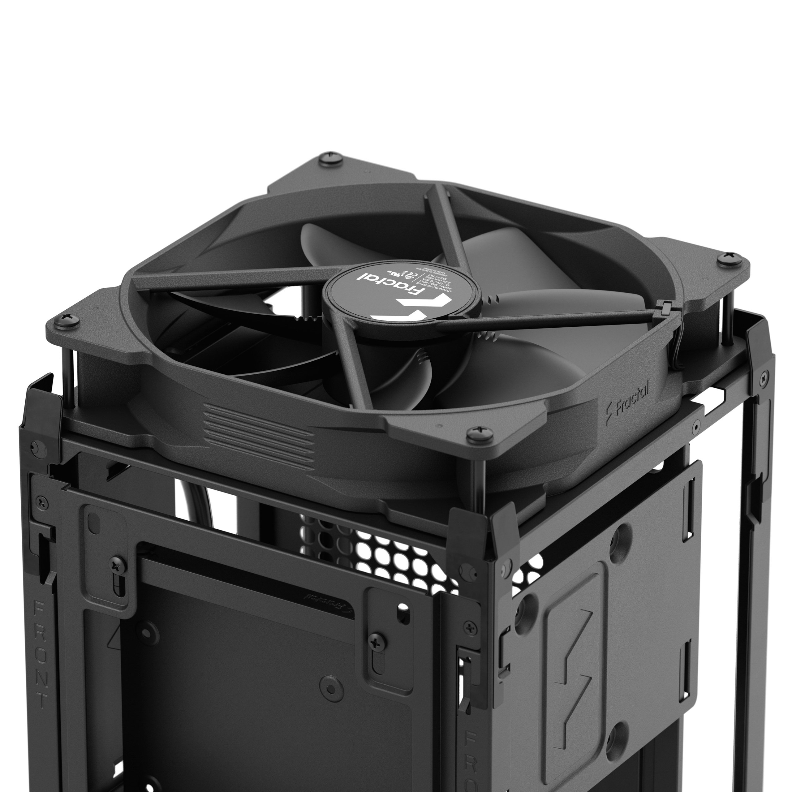 FRACTAL DESIGN MOOD BLACK MINI-ITX CASE thumbnail 3
