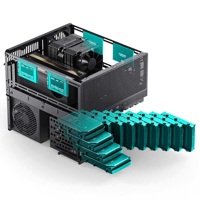 JONSBO N5 NAS CASE BLACK thumbnail 10