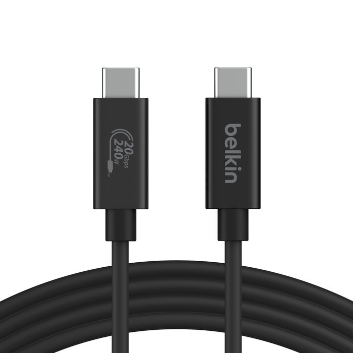BELKIN Connect USB4 數據線 (240W/20Gbps) 1.2M thumbnail 4