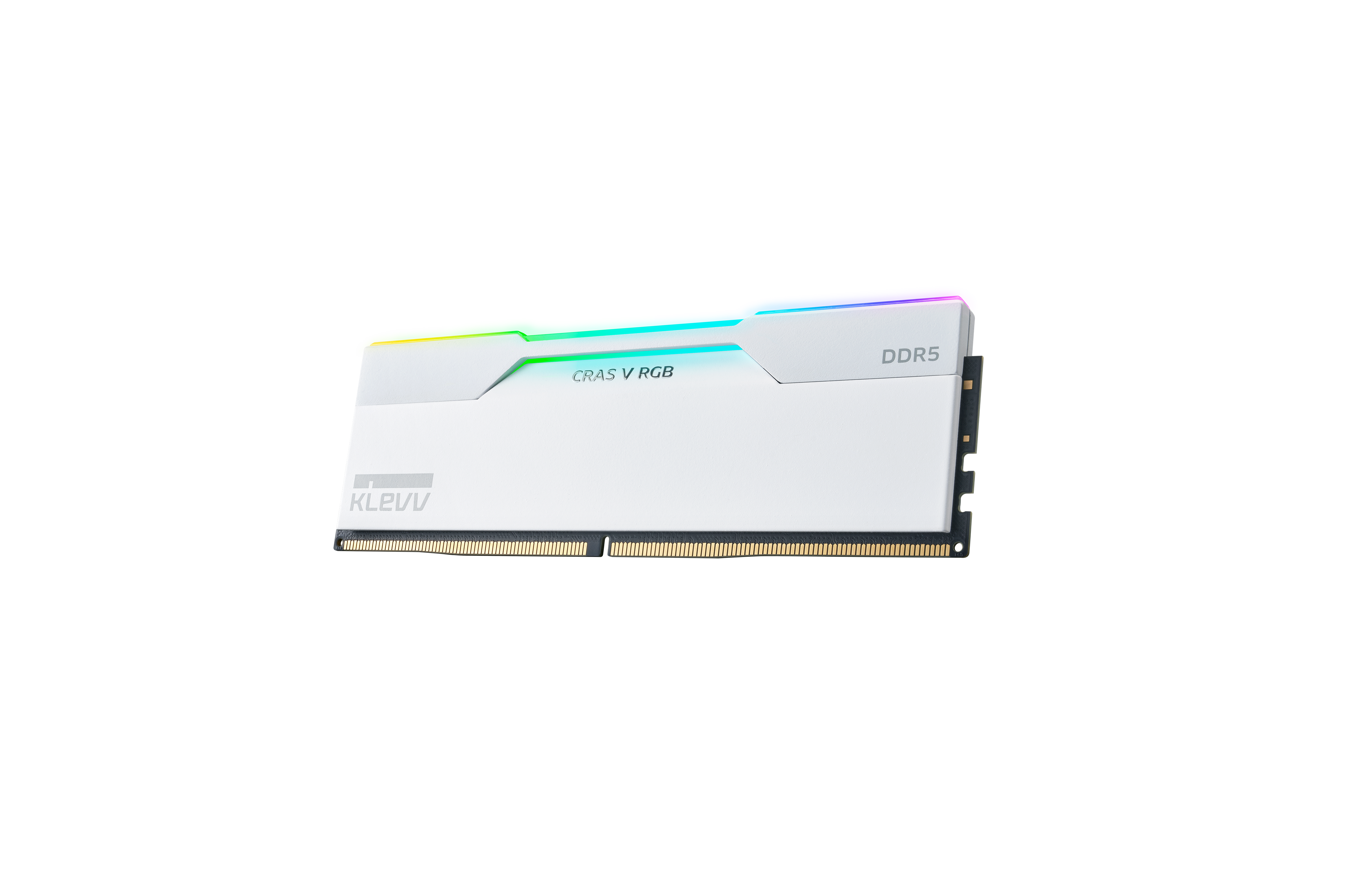 KLEVV CRAS V RGB 64G(32G*2) DDR5 6000MHZ 1.35V WHITE thumbnail 6