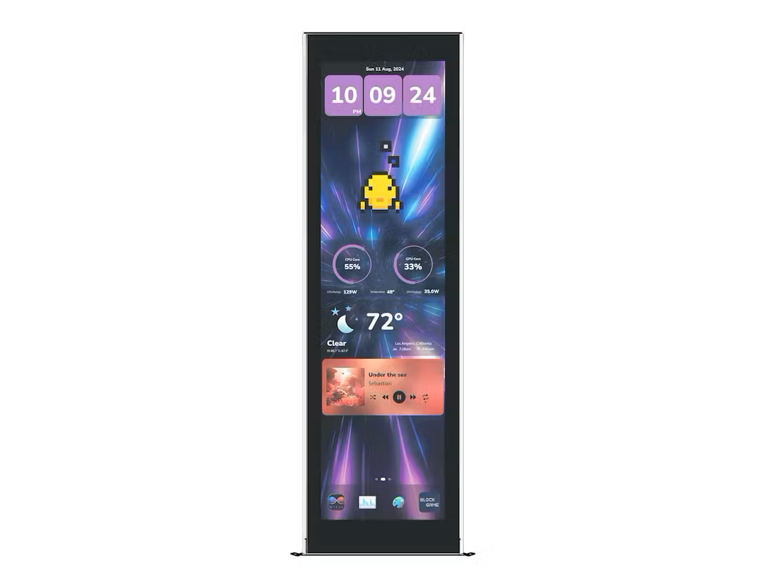 HYTE Y70 TOUCH INFINITE DISPLAY UPGRADE BLACK thumbnail 3