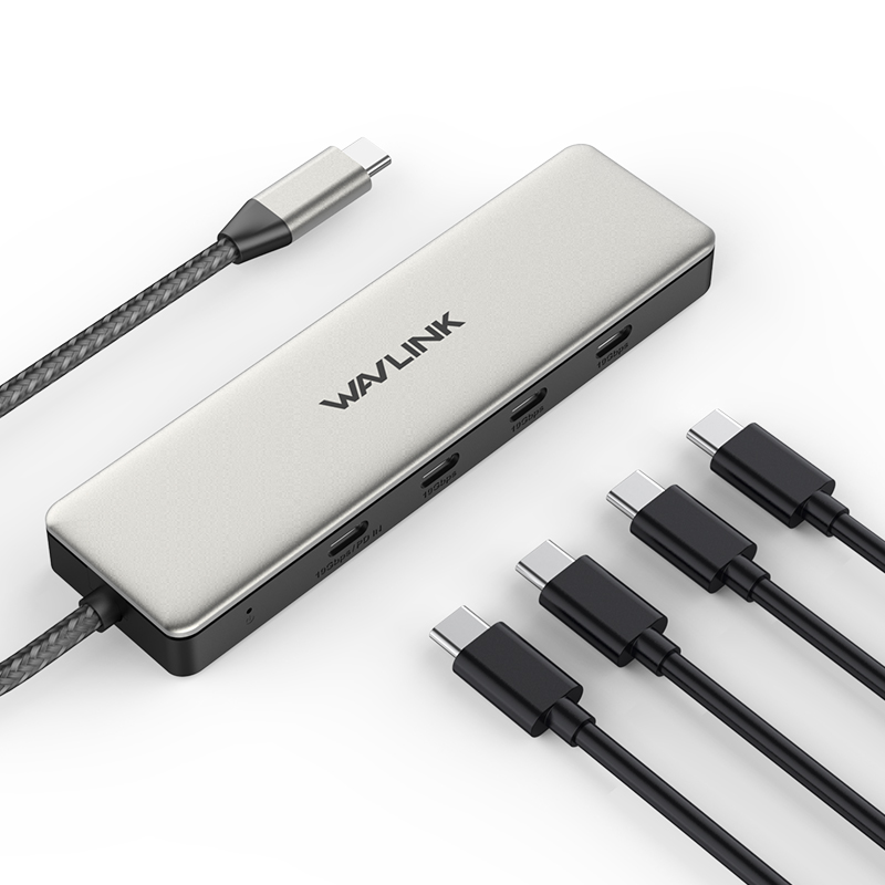 WAVLINK USB-C 3.2 Gen2 Hub with 4C Ports 4-in-1 10G Hub thumbnail 5