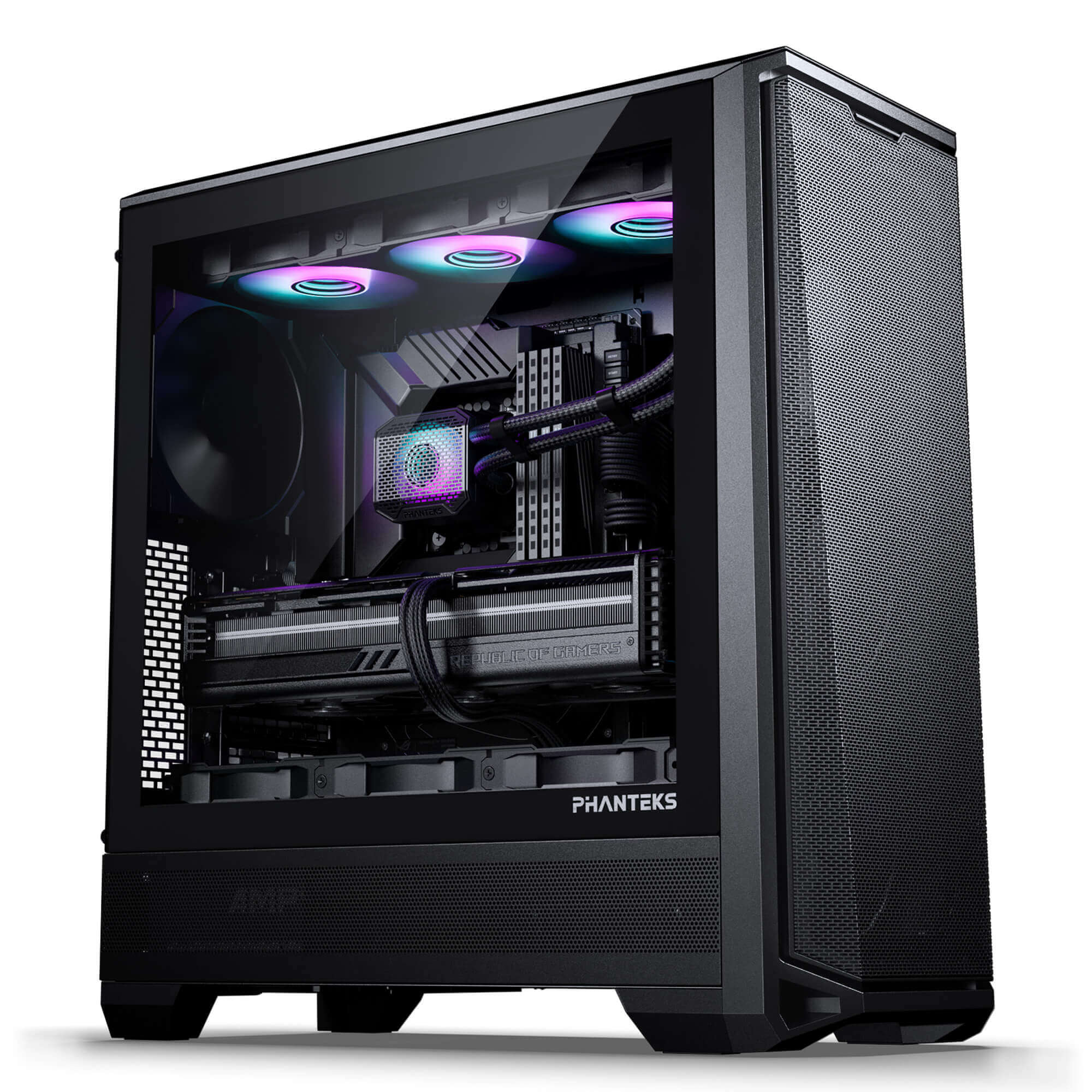 PHANTEKS GLACIER ONE 360M25 G2 DRGB AIO LIQUID COOLER BLACK thumbnail 7