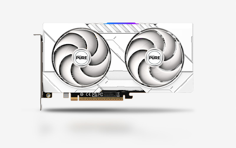 SAPPHIRE RX9060XT PURE GAMING OC 16GB DDR6 thumbnail 3
