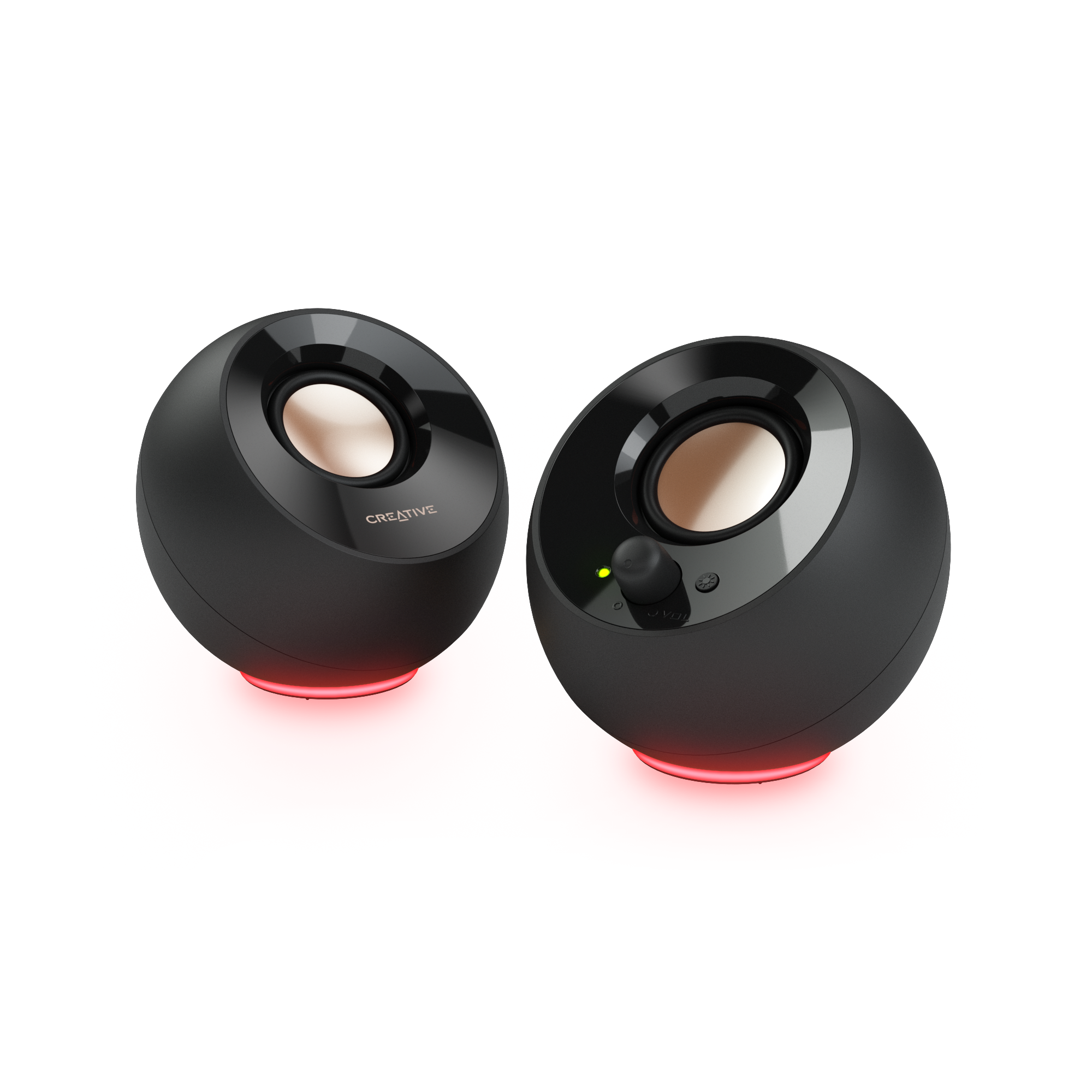 CREATIVE PEBBLE SE RGB USB-C 2.0 SPEAKER BLACK thumbnail 2