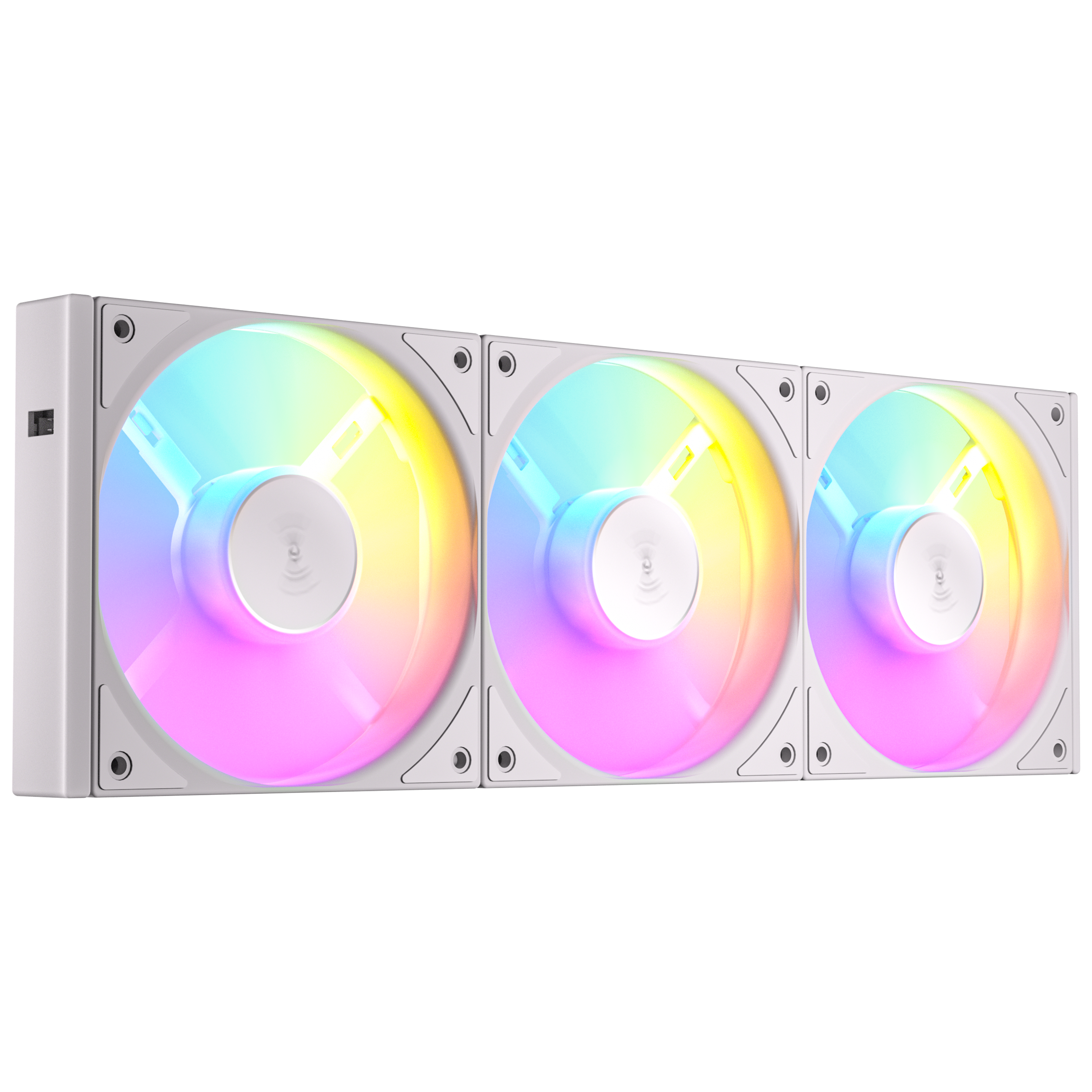 ANTEC CONNECT 120 ARGB REVERSE FANS WHITE (3-PACK) thumbnail 2