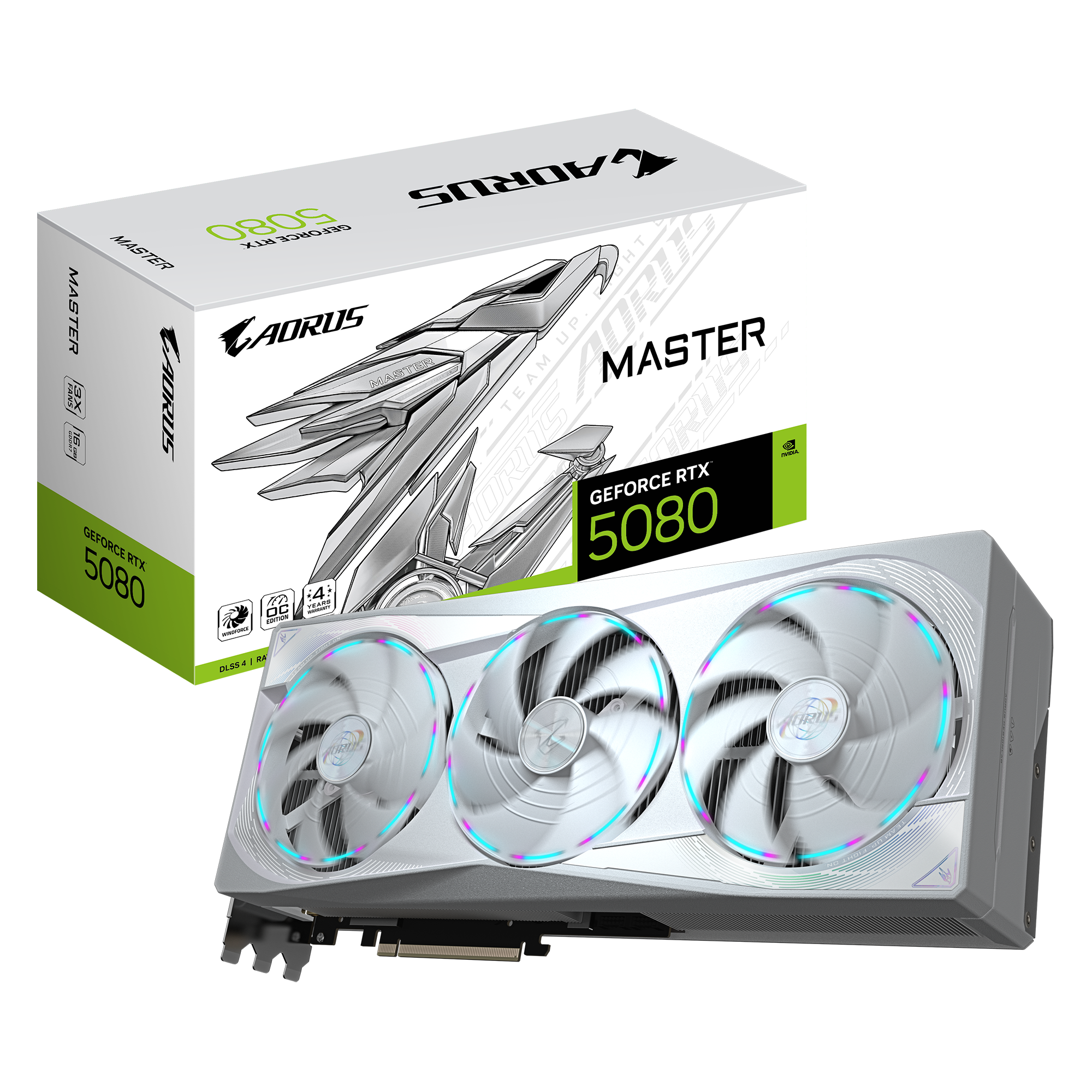 RTX5080 AORUS MASTER ICE 16GB GDDR7