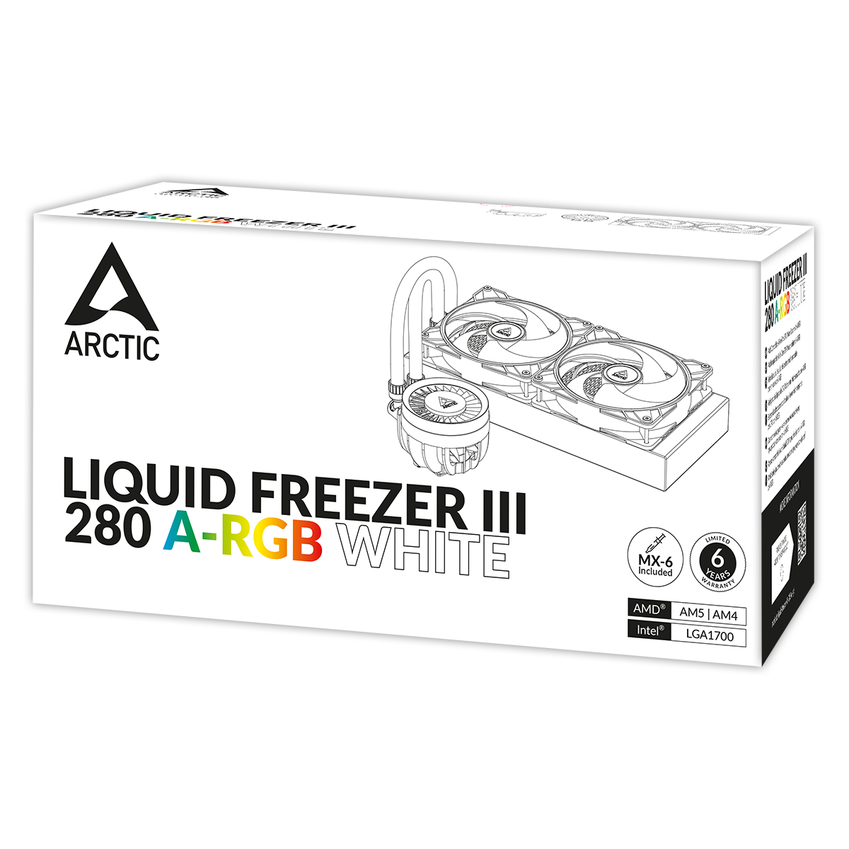 ARCTIC LIQUID FREEZER III 280 ARGB WHITE thumbnail 6