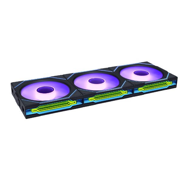 LIAN LI UNI FAN SL-INF WIRELESS 120 REVERSE BLADE BK (3PK) thumbnail 4