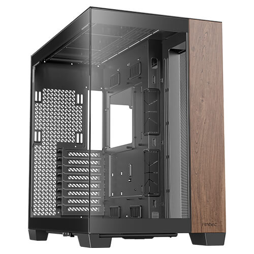 ANTEC C8 WOOD FRONT & SIDE GLASS CASE thumbnail 2