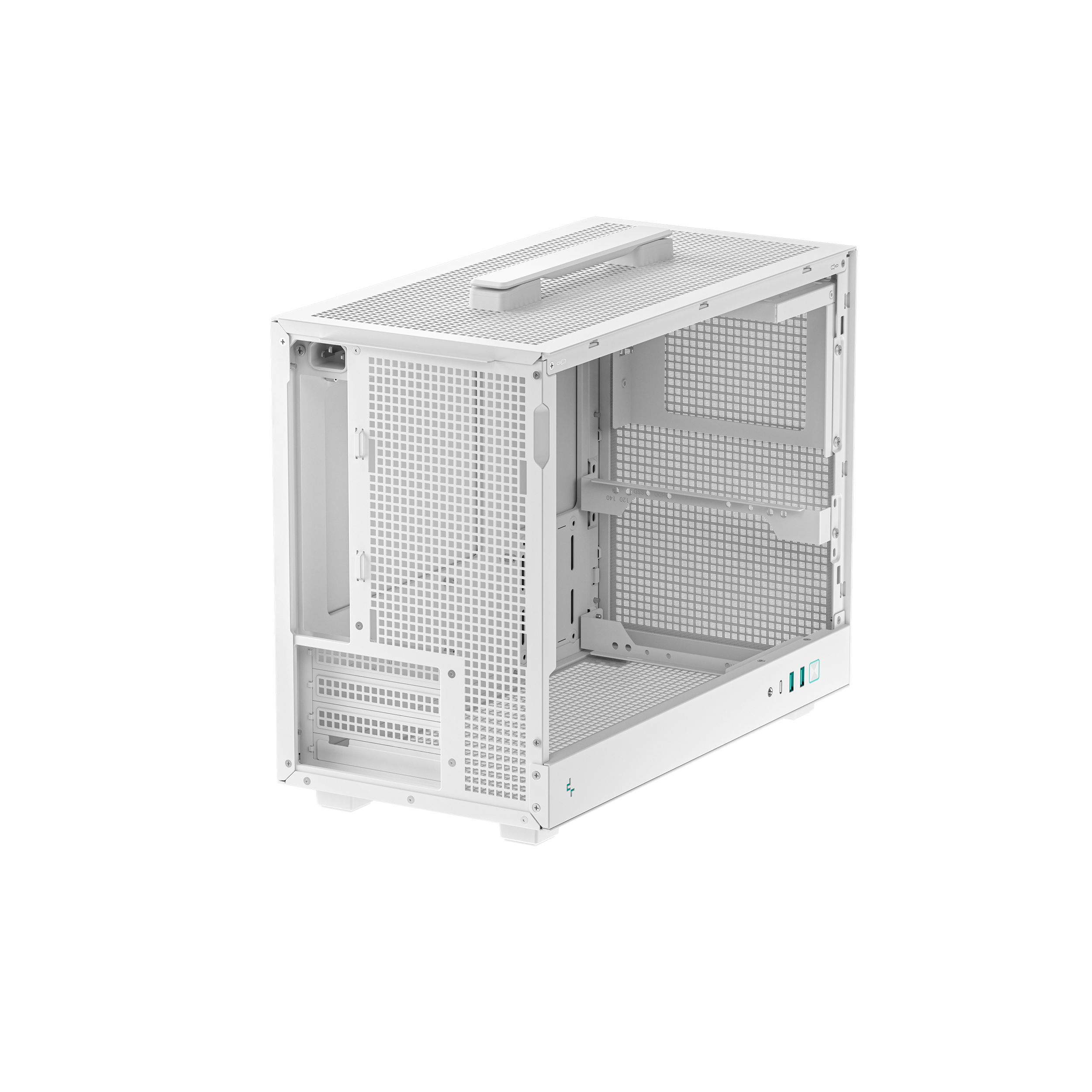 DEEPCOOL CH160 PLUS MATX CASE WHITE thumbnail 7