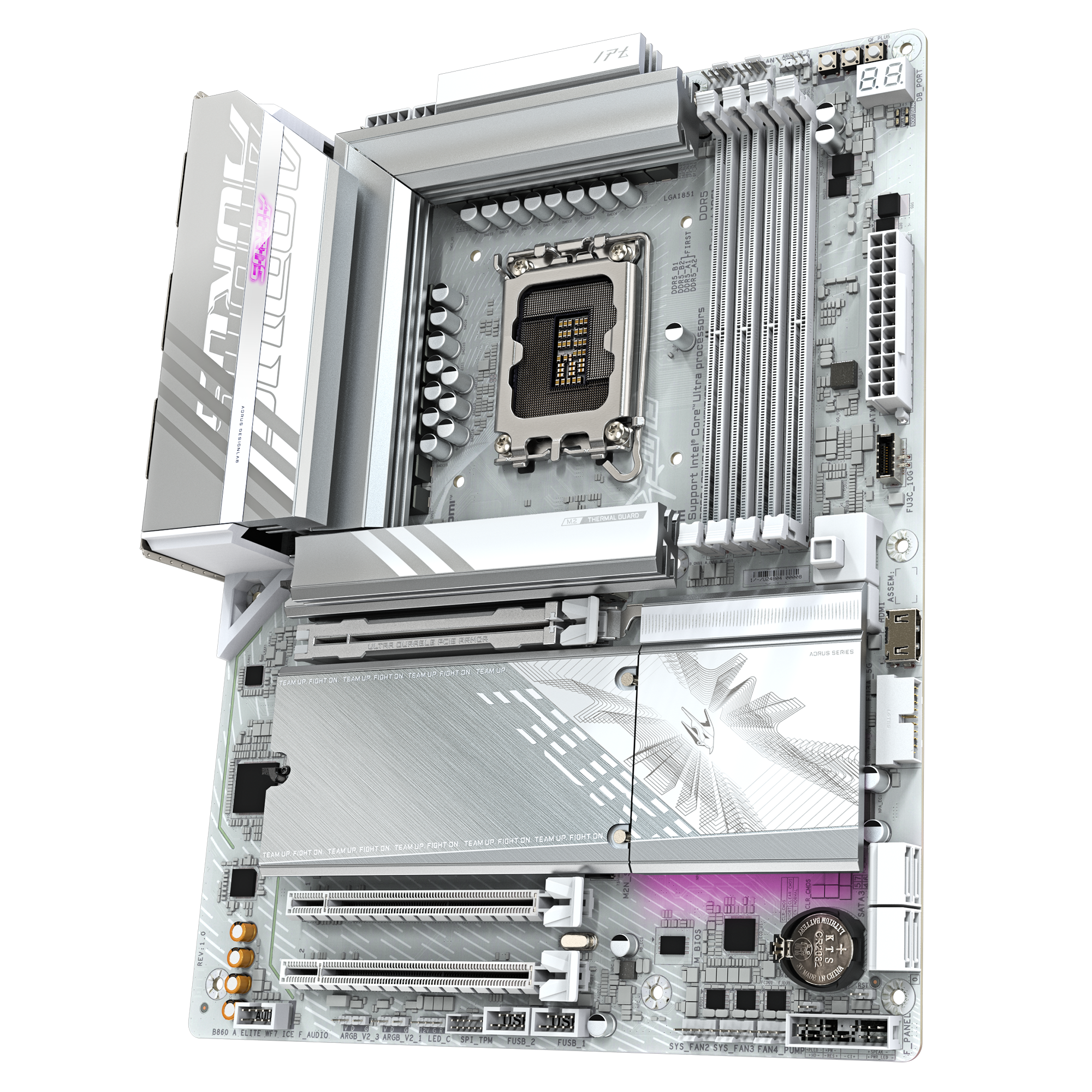GIGABYTE B860 AORUS ELITE WIFI7 ICE thumbnail 4
