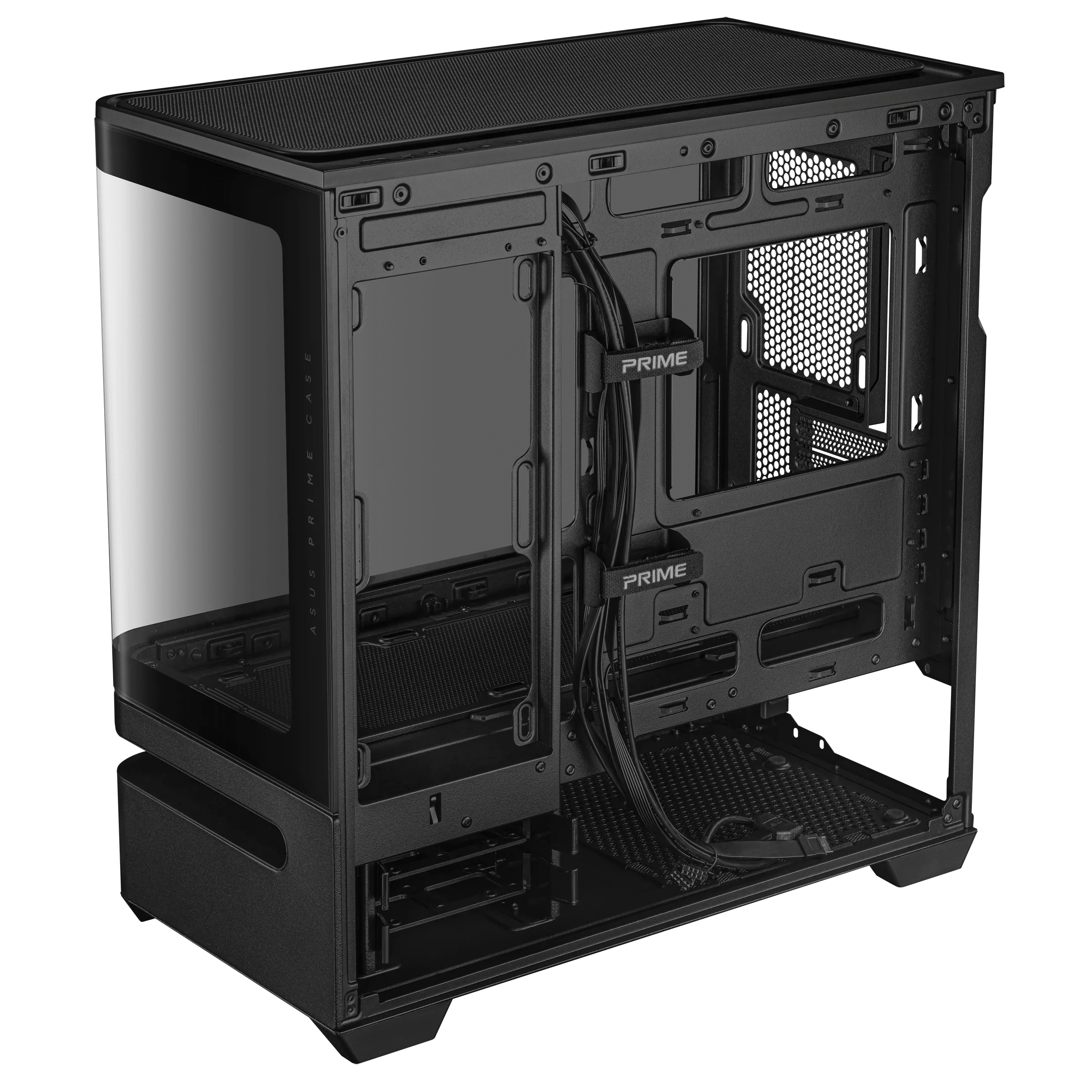 ASUS PRIME AP202 TG MATX CASE BLACK thumbnail 14