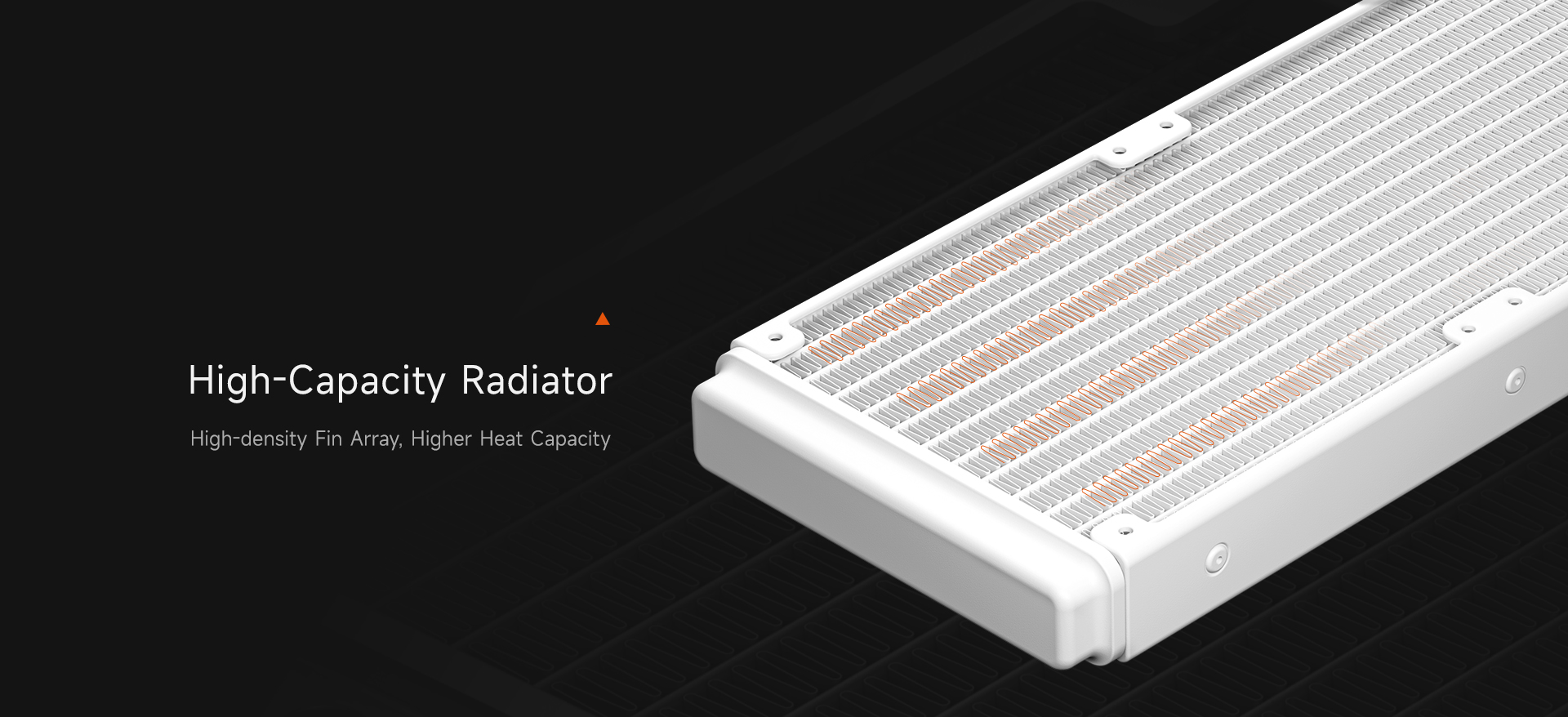 PC COOLER DA360 ARGB HIGH PERFORMANCE AIO CPU COOLING WHITE thumbnail 8