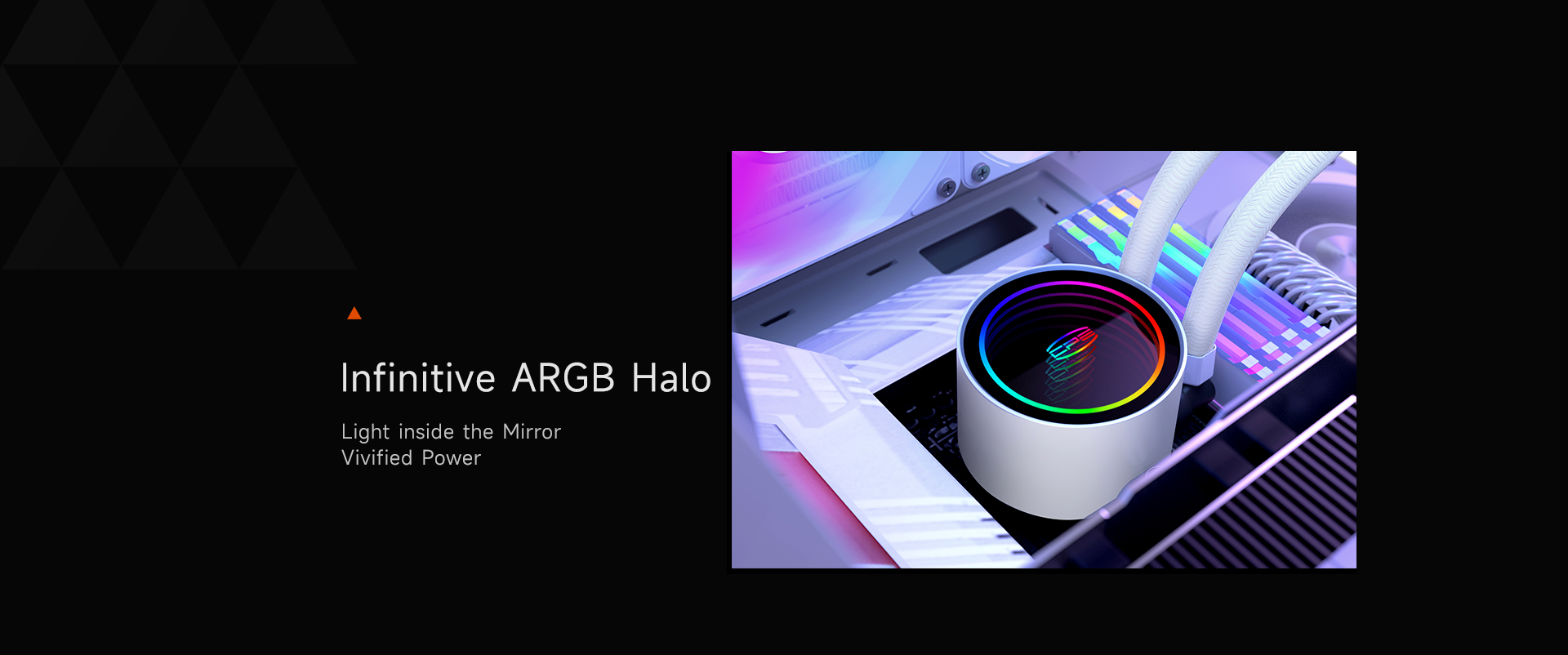 PC COOLER DA360 ARGB HIGH PERFORMANCE AIO CPU COOLING WHITE thumbnail 9