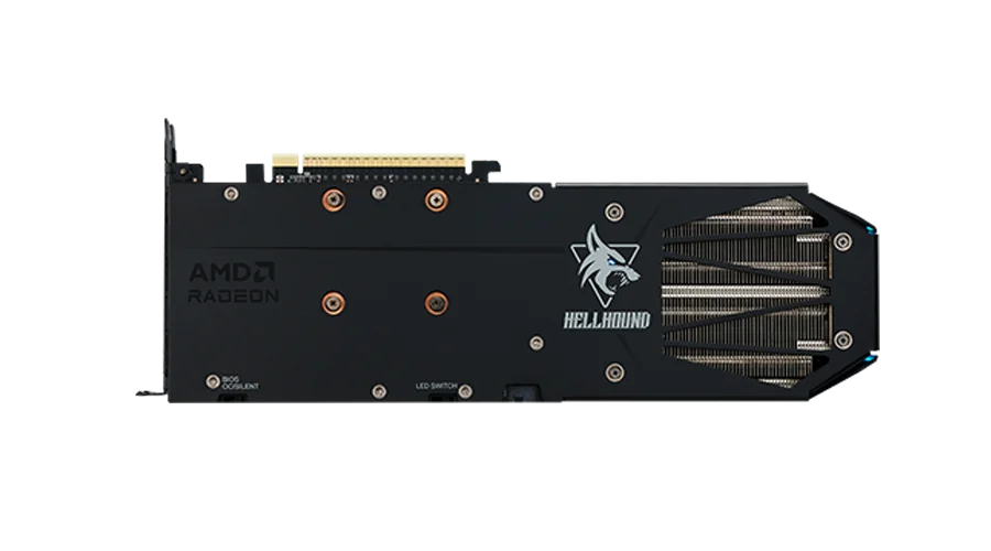 POWERCOLOR RX9060XT HELLHOUND 16GB GDDR6 thumbnail 4