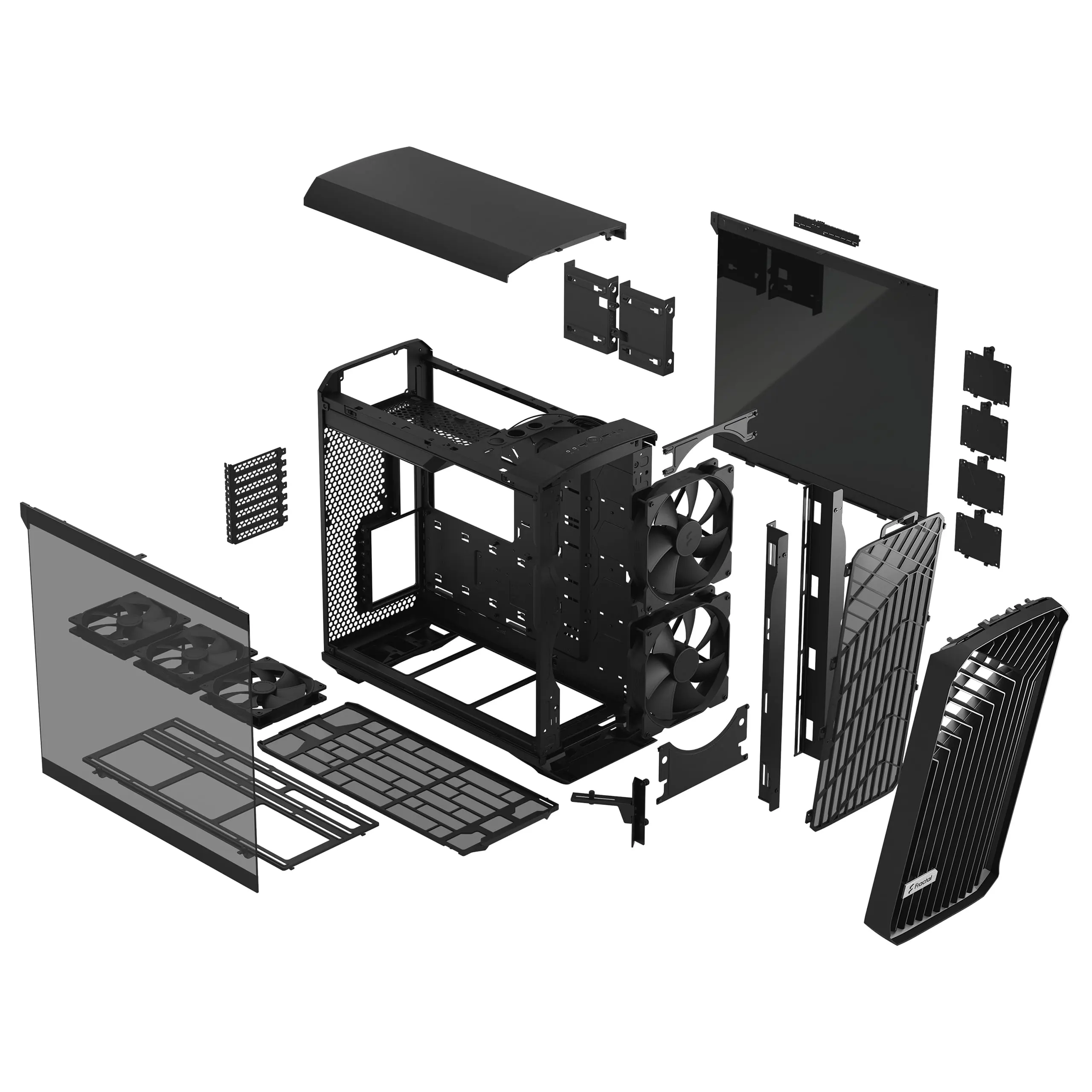 FRACTAL DESIGN TORRENT BLACK TG LIGHT TINT thumbnail 22