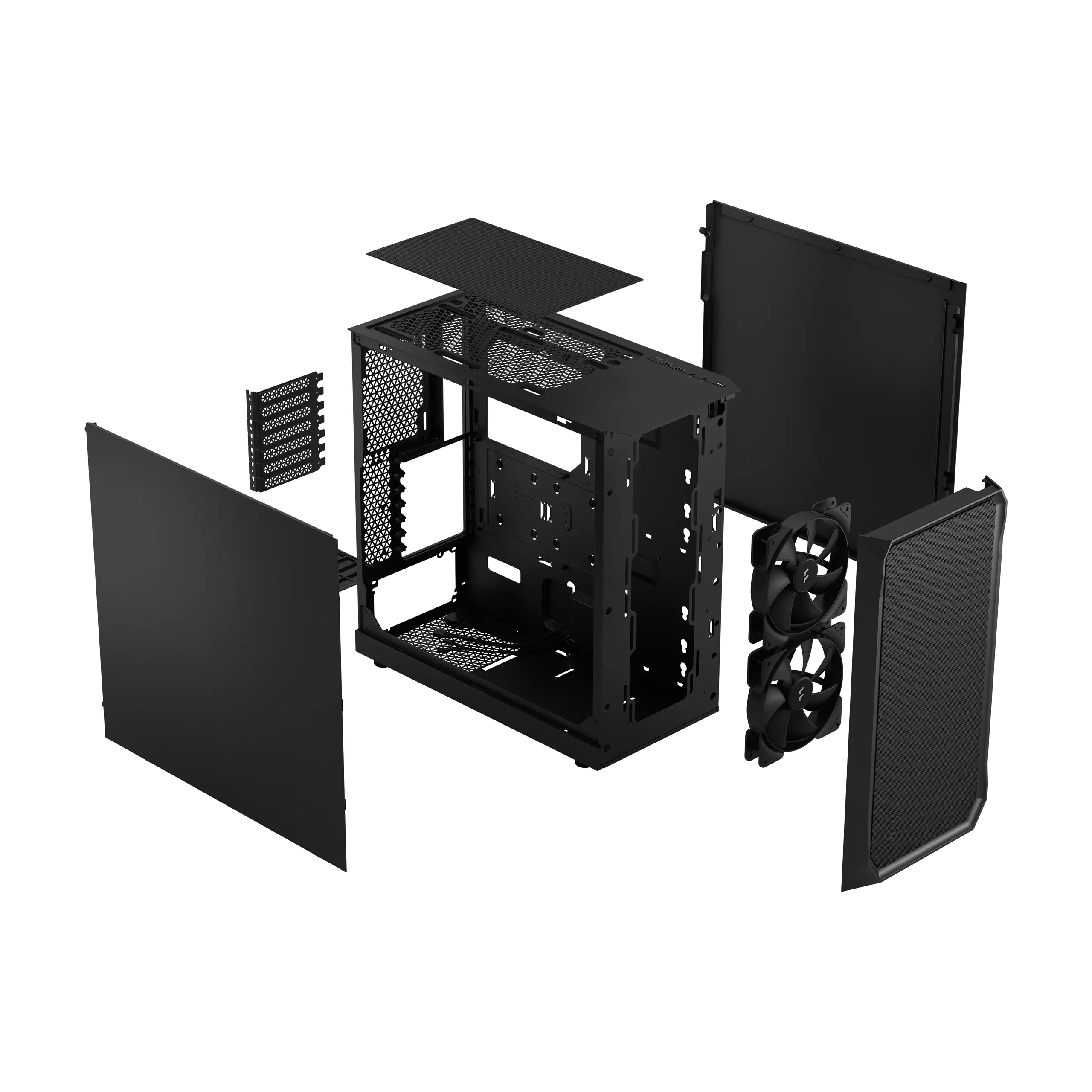 FRACTAL DESIGN FOCUS 2 BLACK SOLID thumbnail 3
