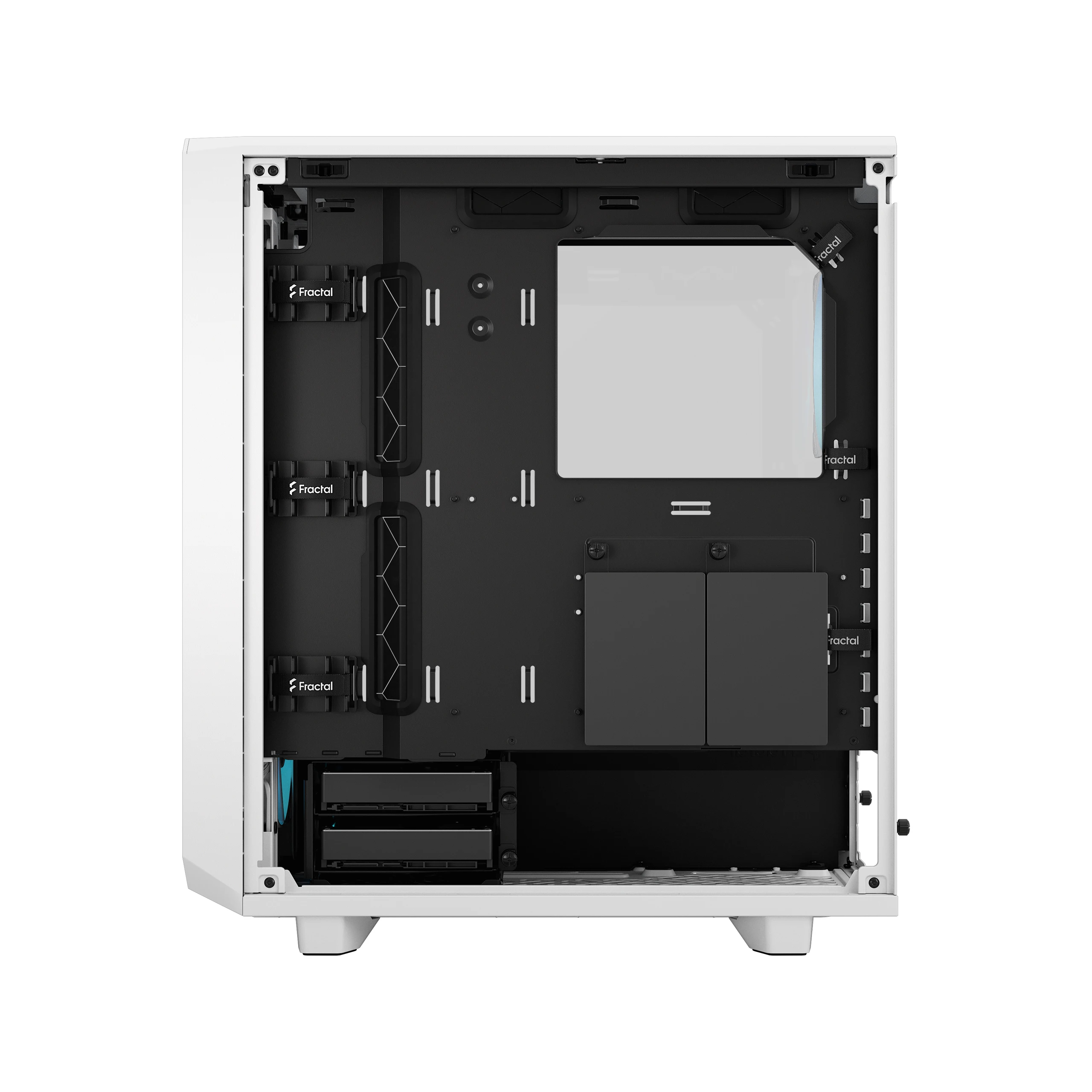 FRACTAL DESIGN MESHIFY 2 COMPACT RGB WHITE TG CLEAR TINT thumbnail 9