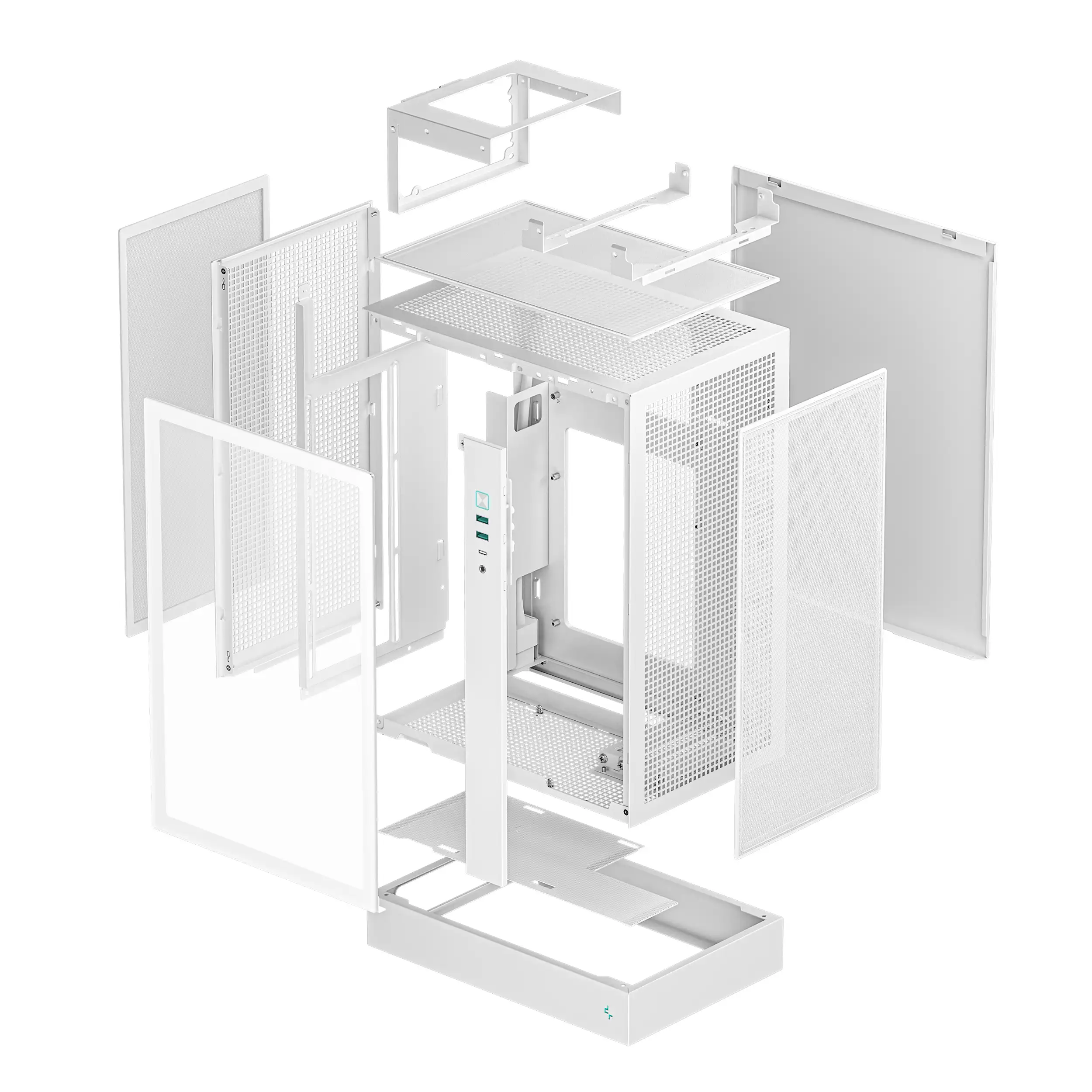 DEEPCOOL CH170 PLUS MATX CASE WHITE thumbnail 7