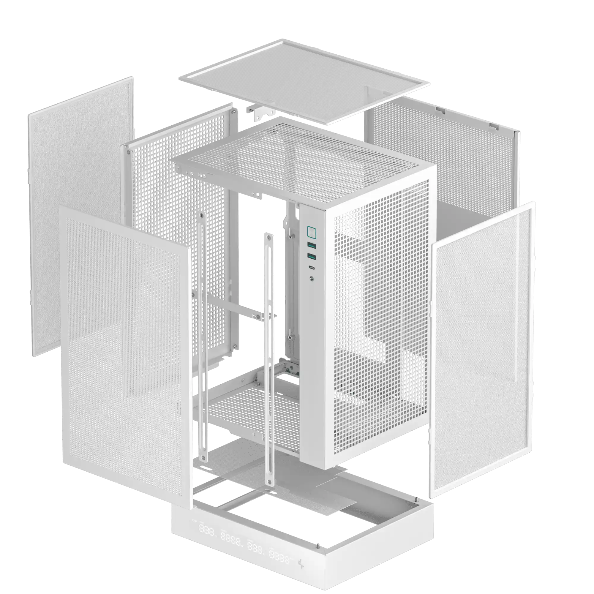DEEPCOOL CH170 DIGITAL ITX CASE WHITE thumbnail 11