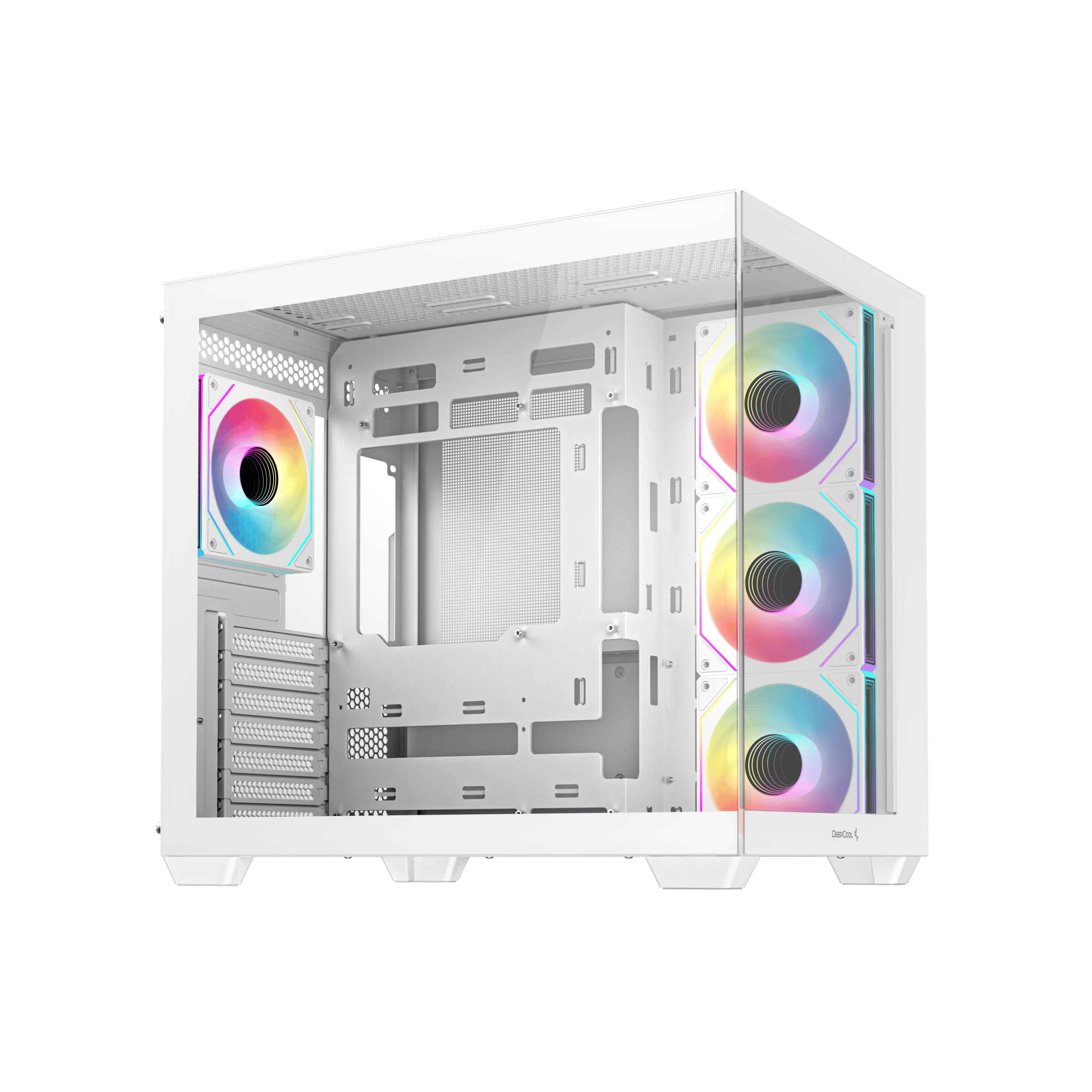 DEEPCOOL CG530 4F ATX CASE WHITE thumbnail 4