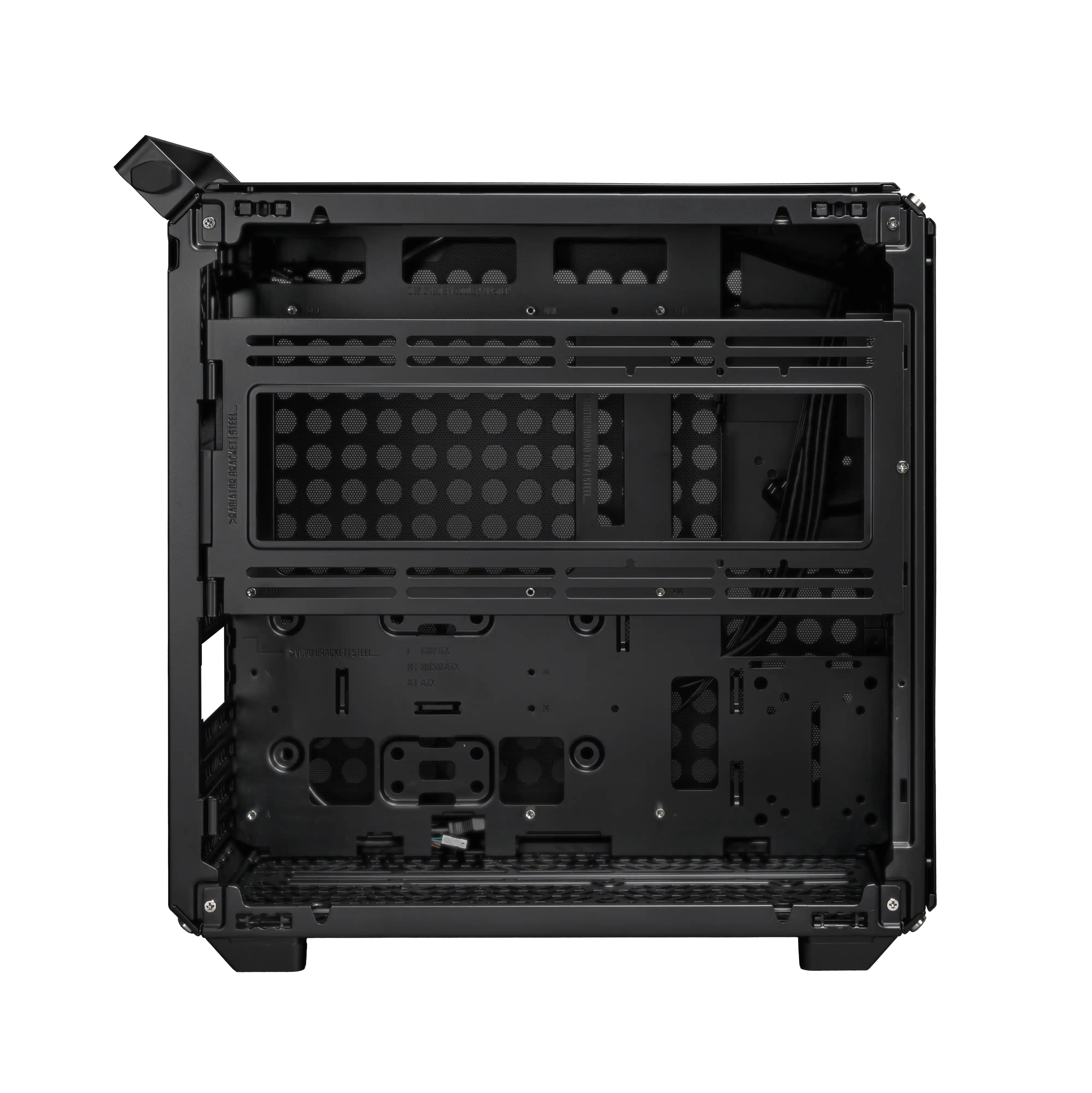 COOLER MASTER QUBE 500 FLATPACK ATX CASE BLACK thumbnail 6