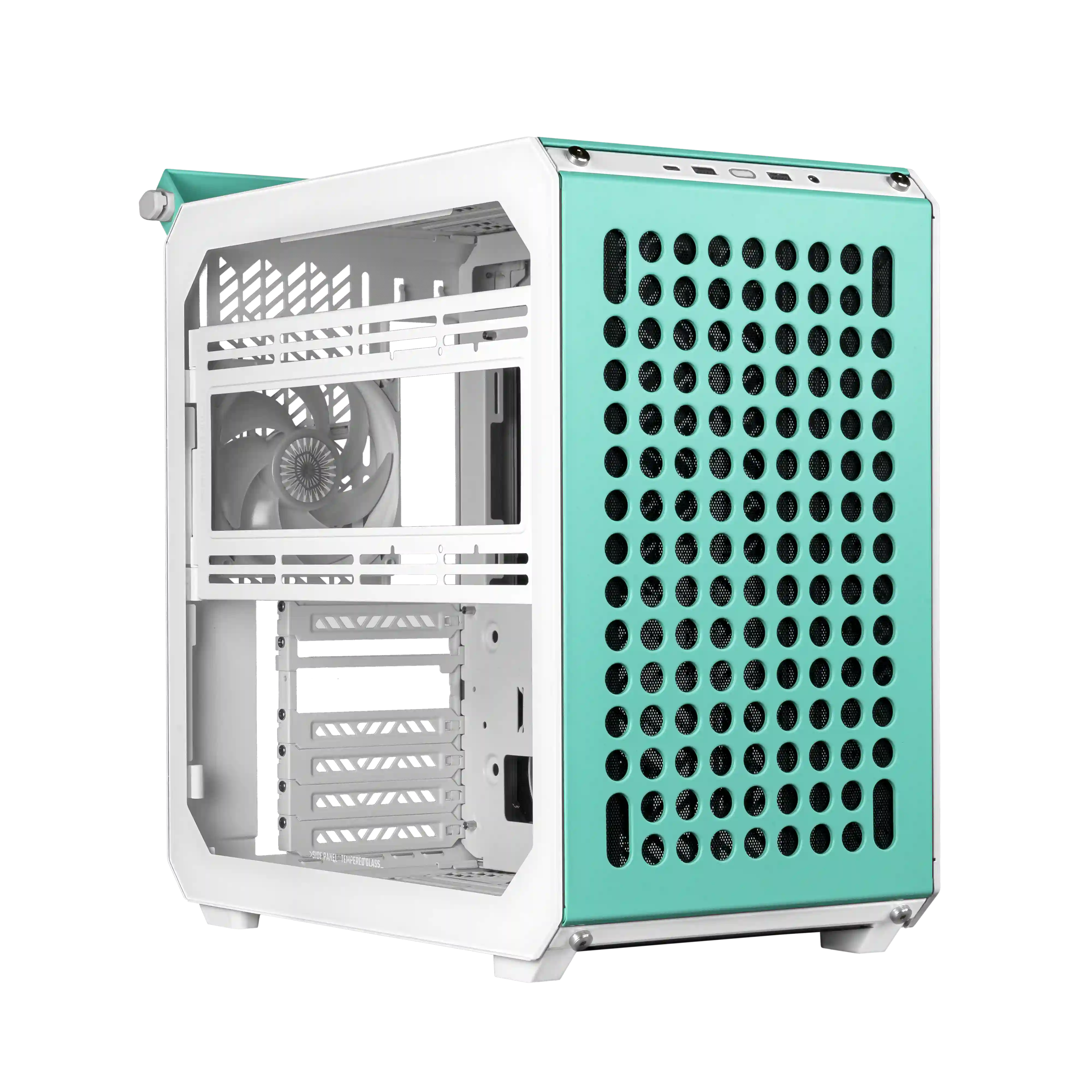 QUBE 500 FLATPACK ATX CASE MACARON EDITION