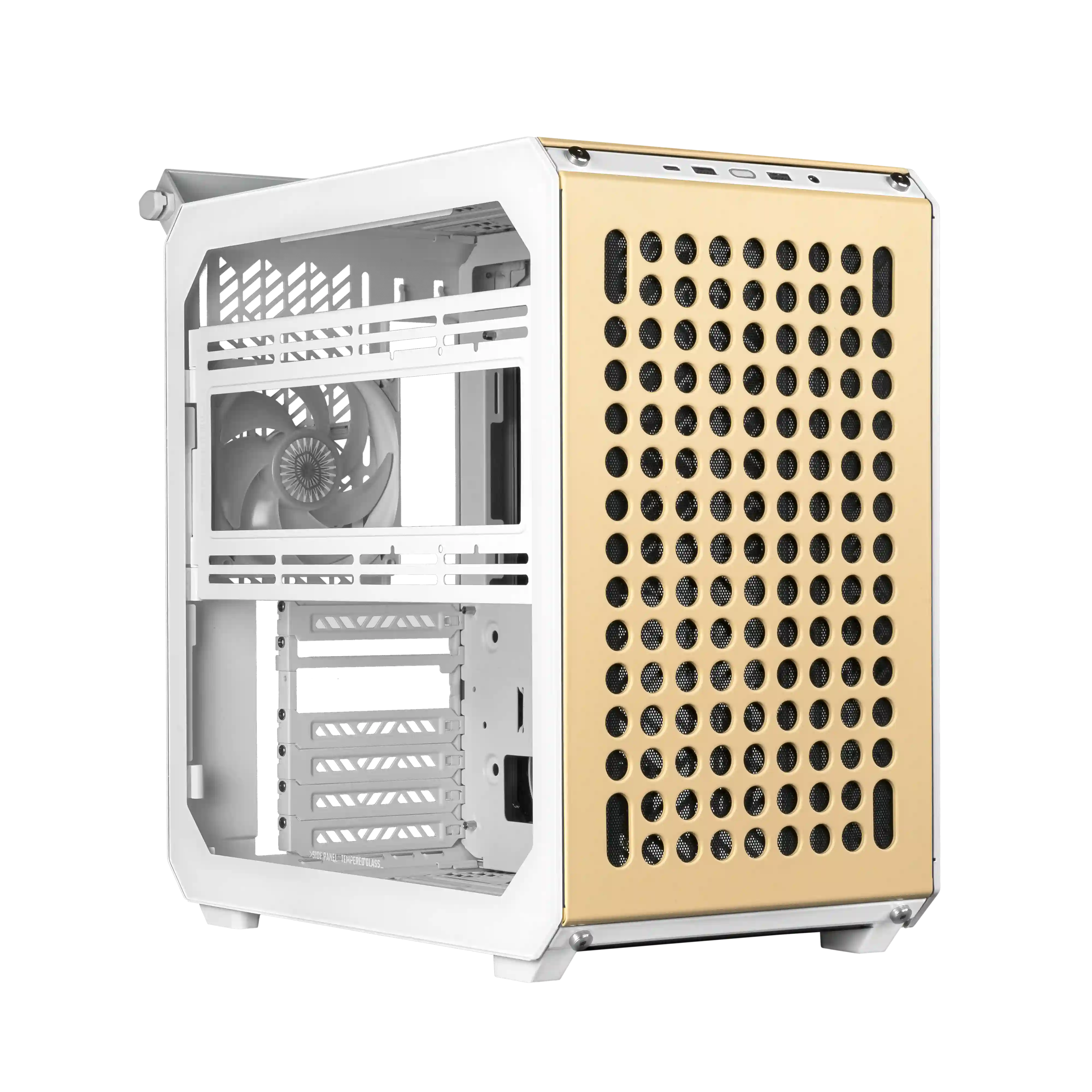 COOLER MASTER QUBE 500 FLATPACK ATX CASE MACARON EDITION thumbnail 2