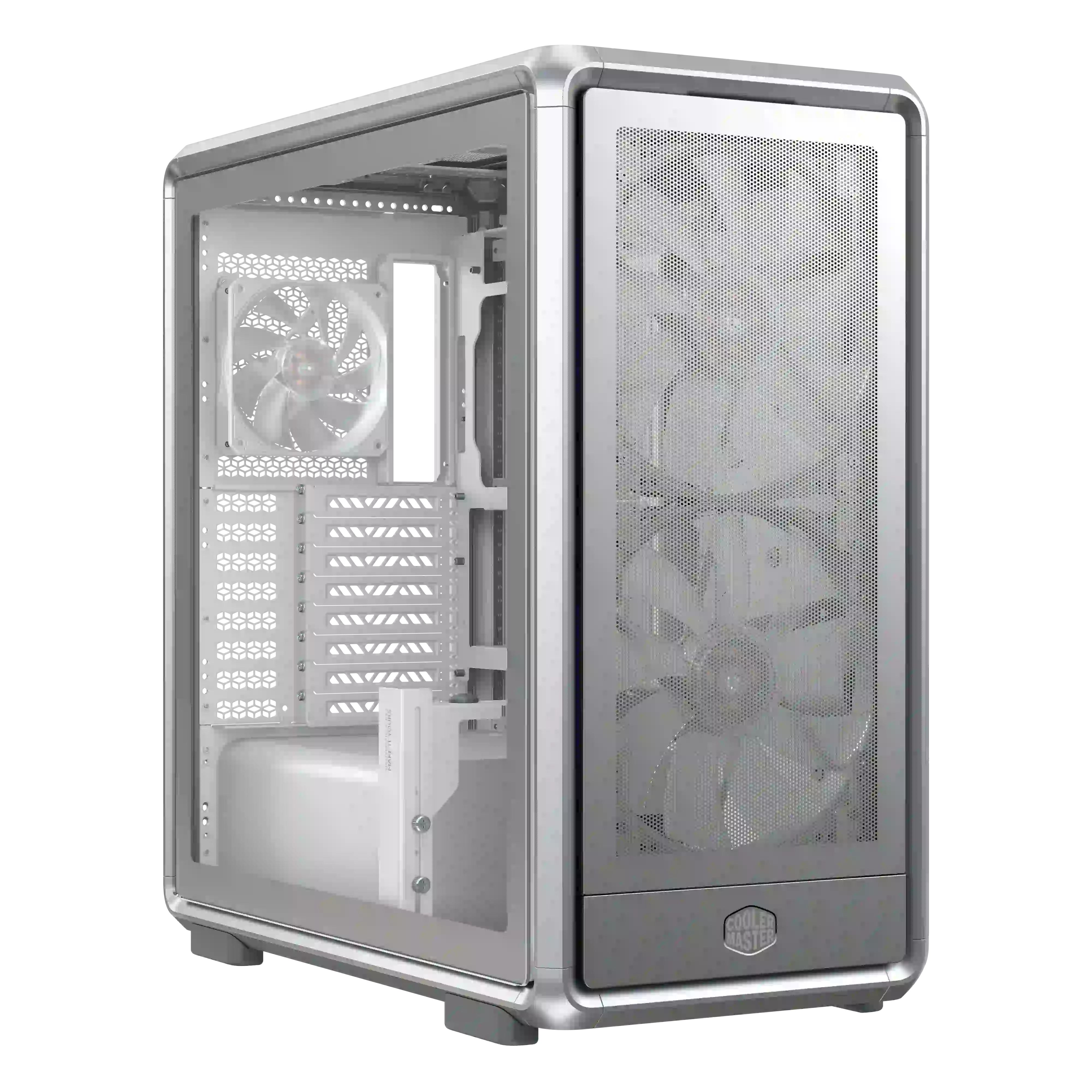 COOLER MASTER MasterFrame 600 Mesh ATX Case Silver thumbnail 2