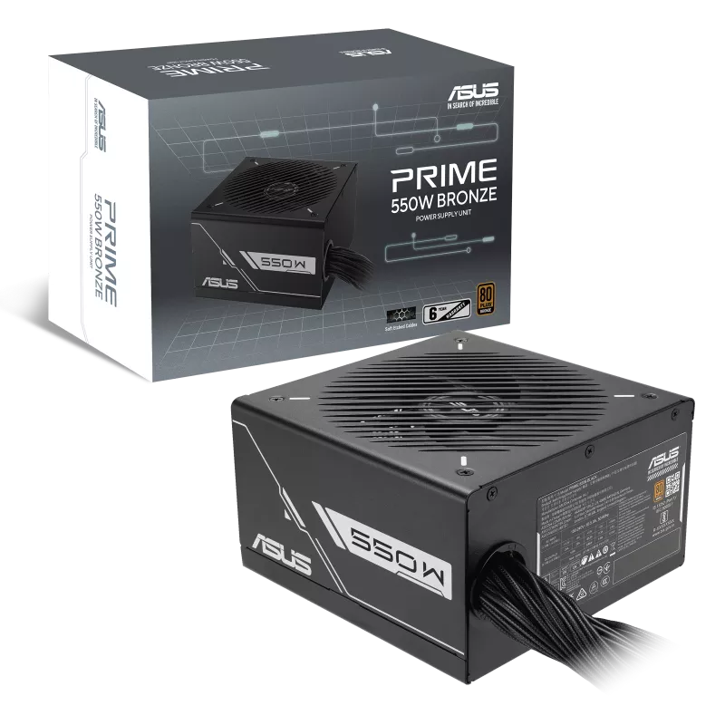 PRIME 550W BRONZE 80+ POWER SUPPLY