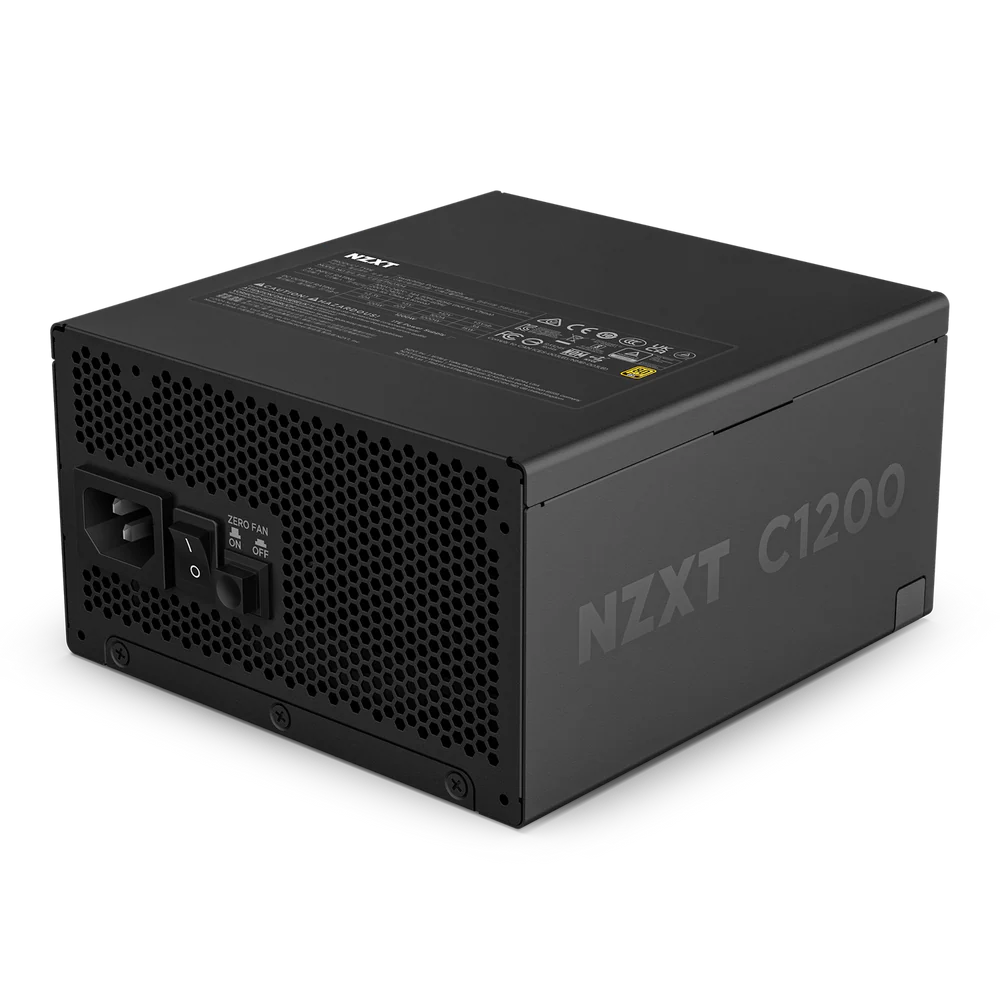 NZXT C1200 GOLD ATX 3.1 1200W FULL MODULAR PSU BLACK thumbnail 5