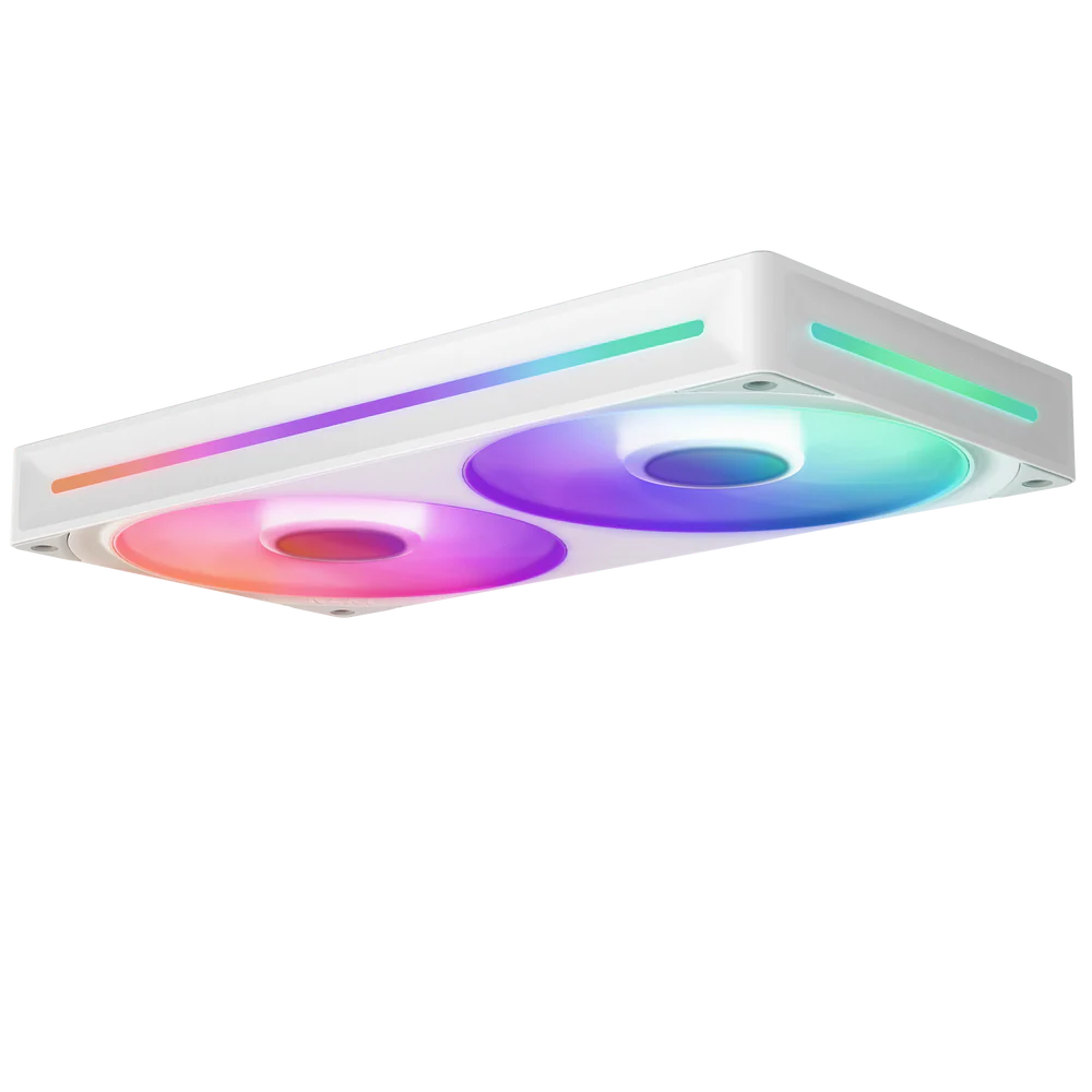 NZXT F240 RGB CORE FAN WHITE (SINGLE FRAME) thumbnail 3