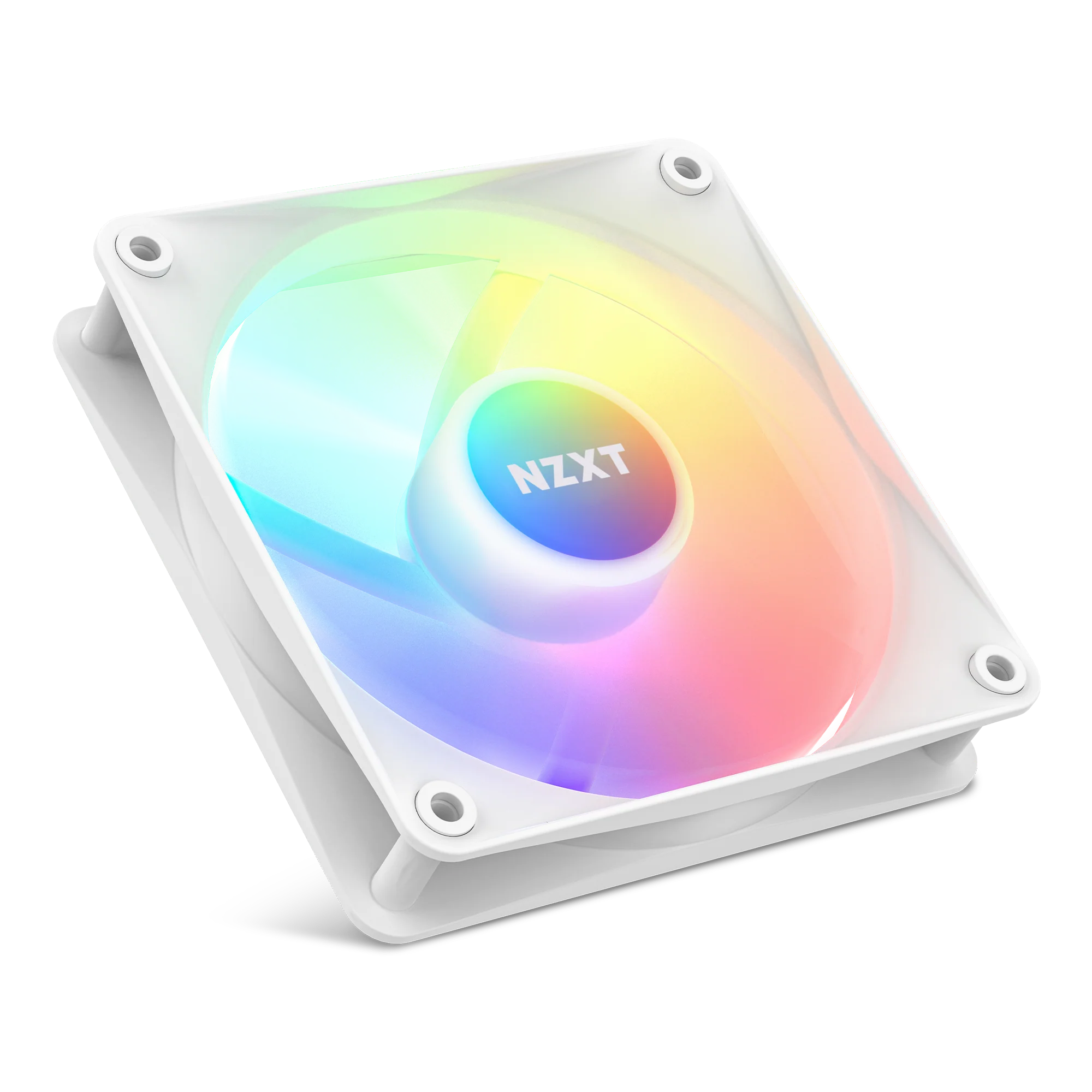 F120 RGB CORE 120MM HUB-MOUNTED RGB FAN WHITE