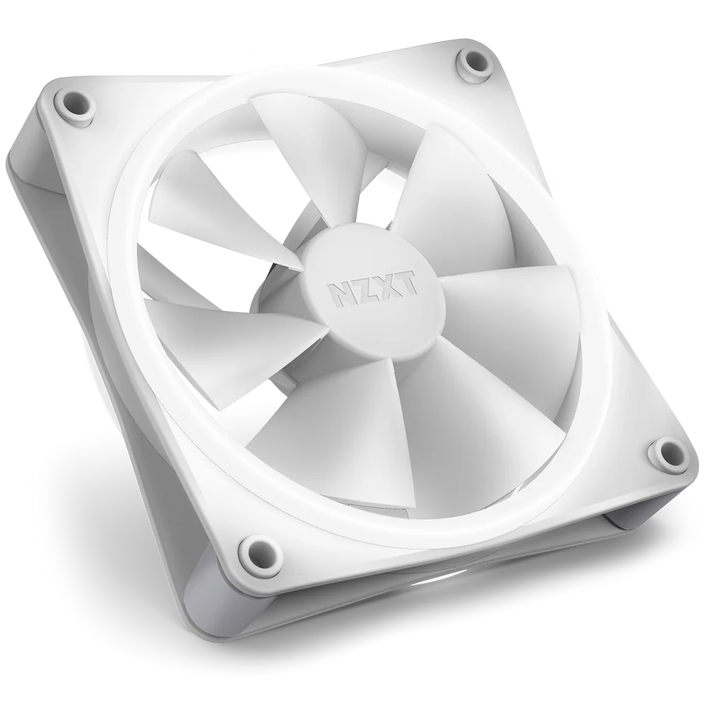NZXT F120 RGB DUO TRIPLE PACK 120MM FAN WHITE thumbnail 3