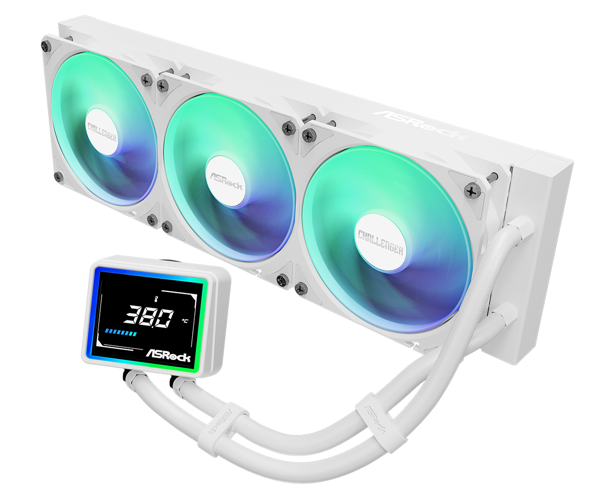 ASROCK CHALLENGER 360 DIGITAL ARGB WHITE thumbnail 2