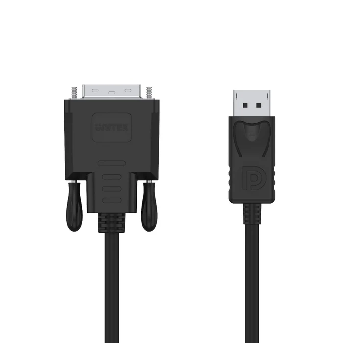 UNITEK 1.8M DISPLAYPORT DVI MALE CABLE CONVERTER thumbnail 3