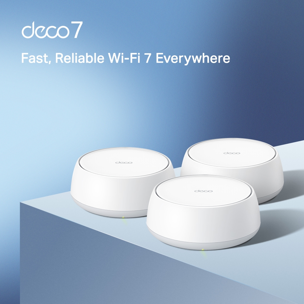 TP-LINK DECO BE25 WIFI7 BE5000 DUALBAND MESH SYS (3-PACK)