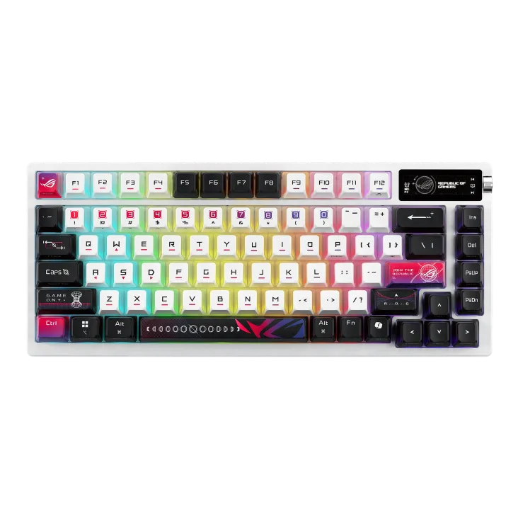 ASUS Azoth X 75% 電競鍵盤機械式鍵盤  Snow 軸 thumbnail 7