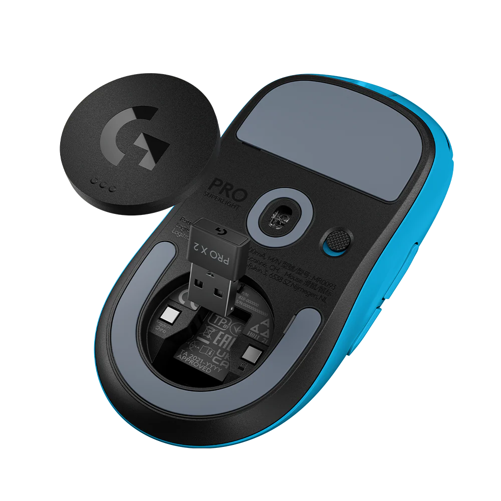 LOGITECH G PRO X SUPERLIGHT 2 GAMING MOUSE CYAN thumbnail 2