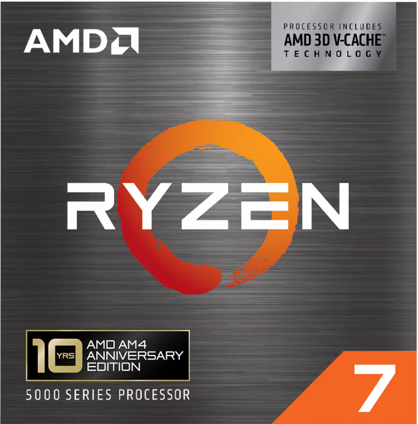 AMD RYZEN 7 5800X3D 10th Anniversary Edition